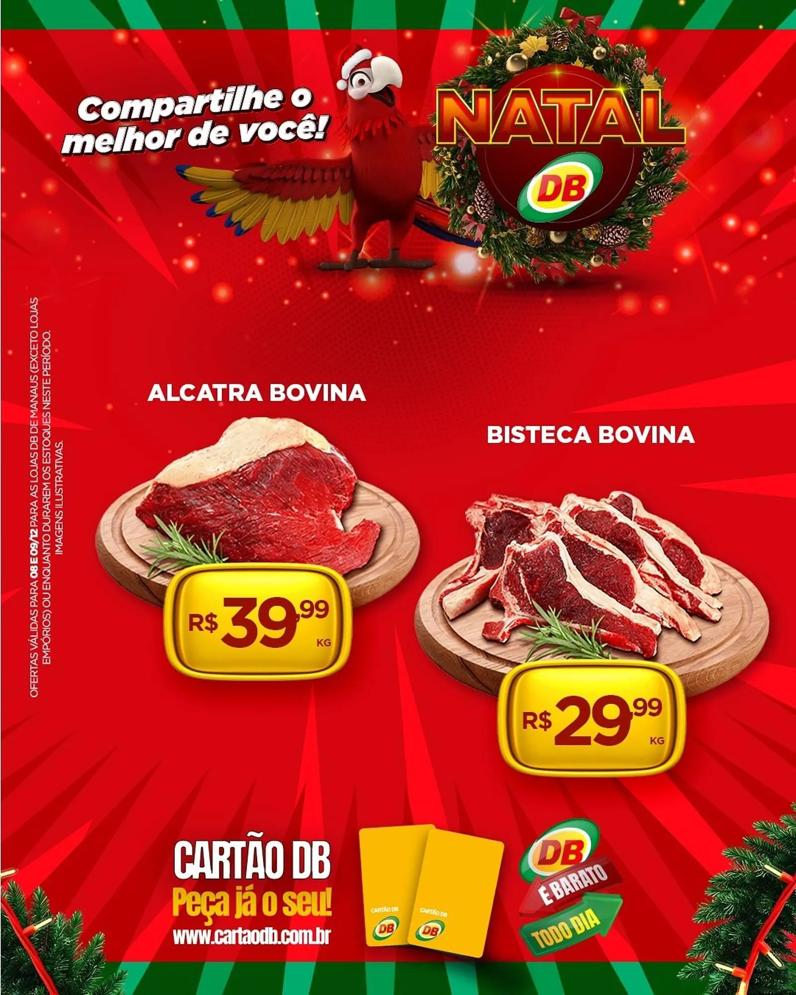 Encarte de Catálogo DB Supermercados 8 de dezembro até 9 de dezembro 2025 - Pagina 1