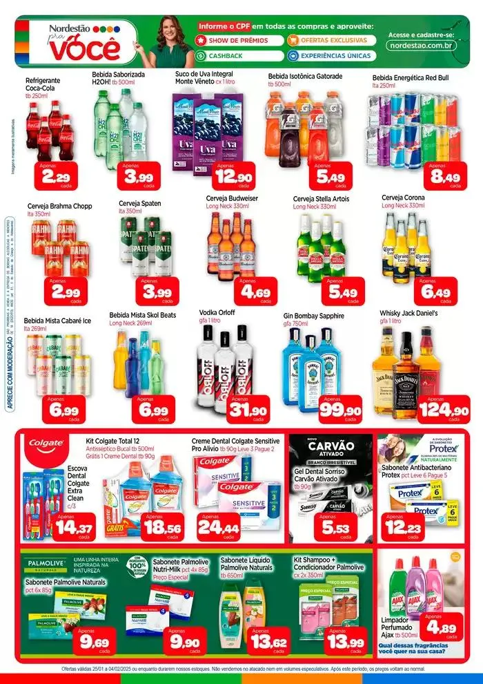 Encarte de Encarte Nordestao 28 de janeiro até 4 de fevereiro 2025 - Pagina 6