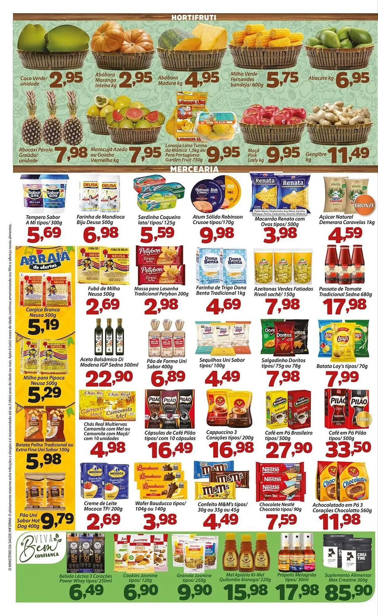 Encarte de Catálogo Confiança Supermercados 7 de agosto até 7 de outubro 2025 - Pagina 2