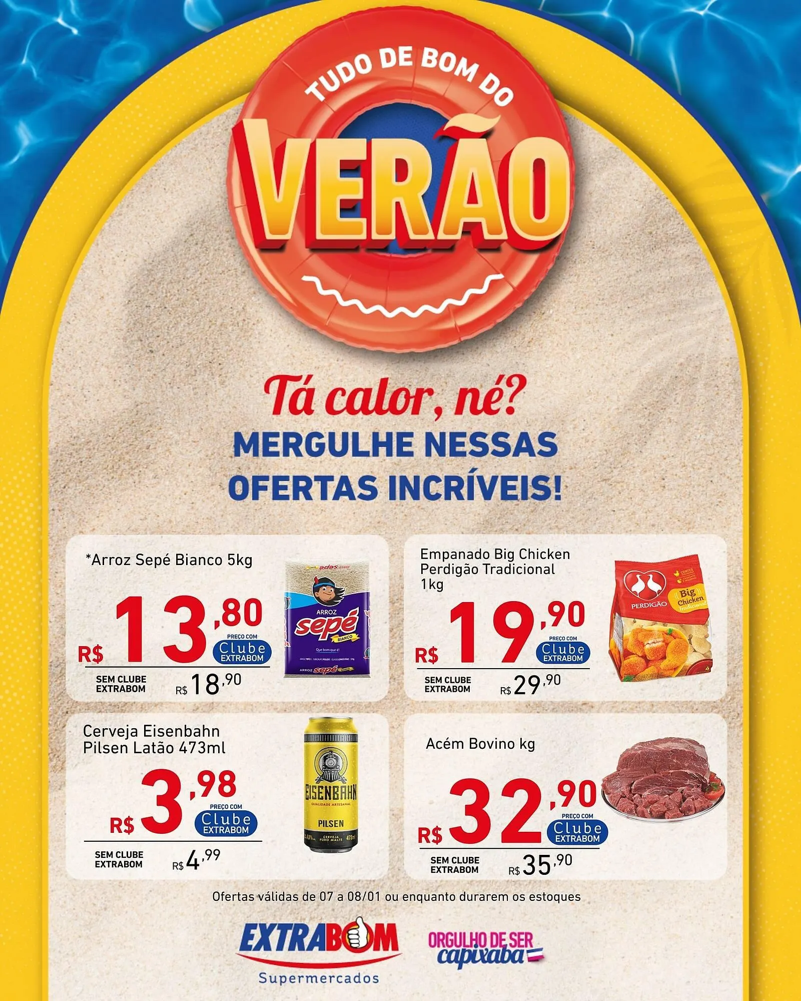 Encarte de Catálogo Extrabom Supermercados 7 de janeiro até 8 de janeiro 2026 - Pagina 1