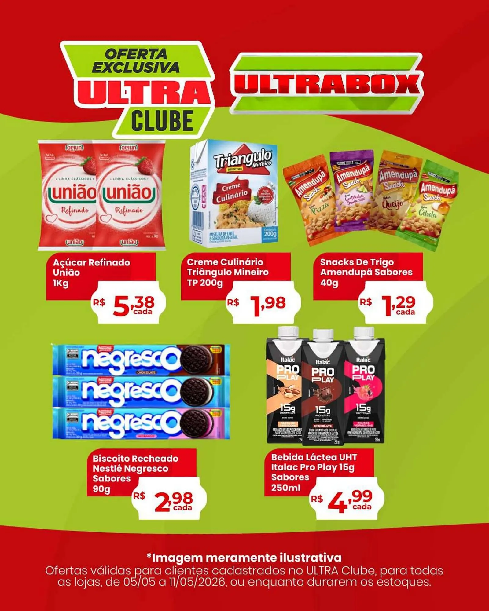 Encarte de Panfleto Ultrabox 5 de maio até 11 de maio 2026 - Pagina 1