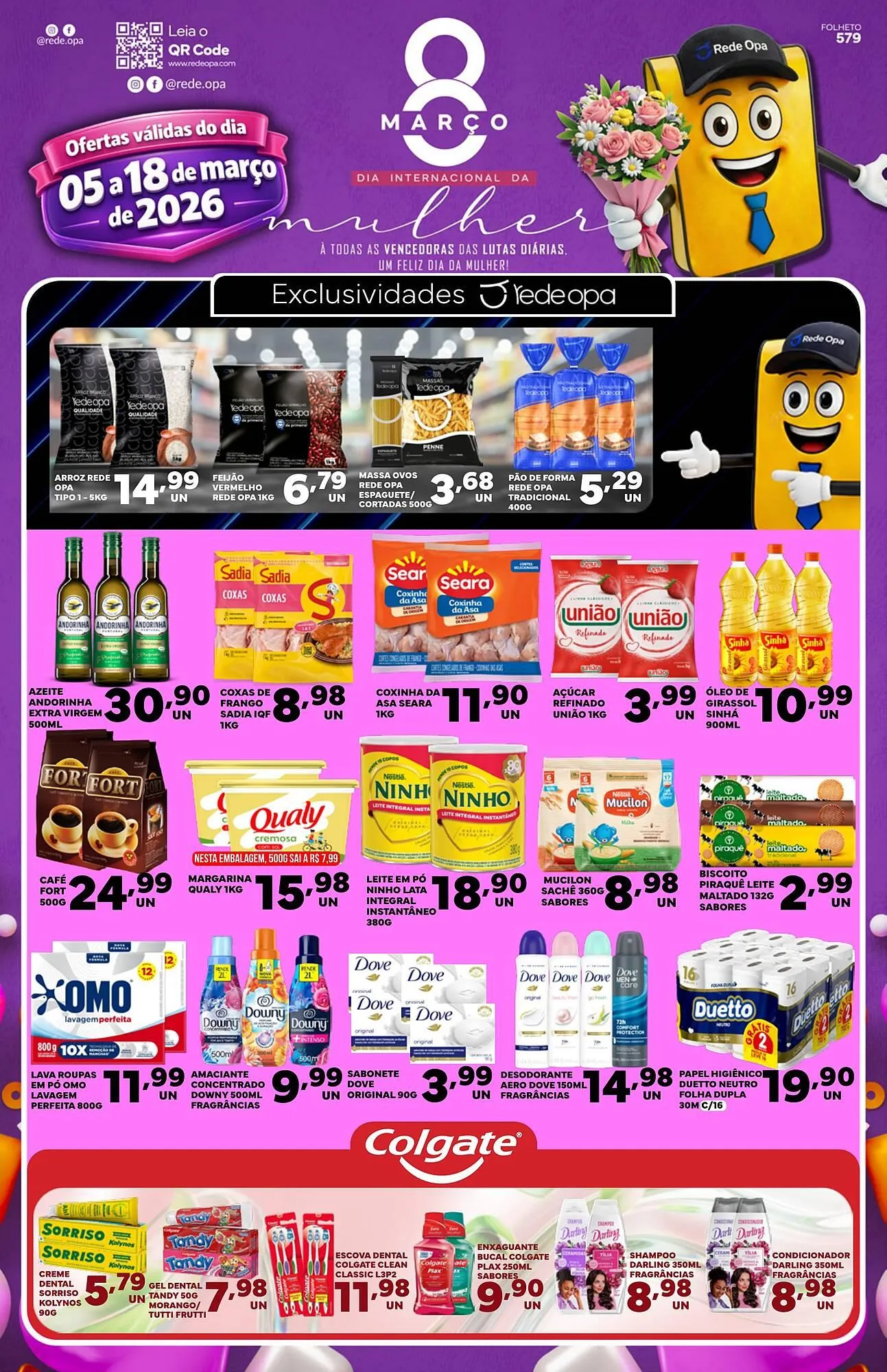 Encarte de Catálogo Rede Opa 5 de março até 18 de março 2026 - Pagina 1