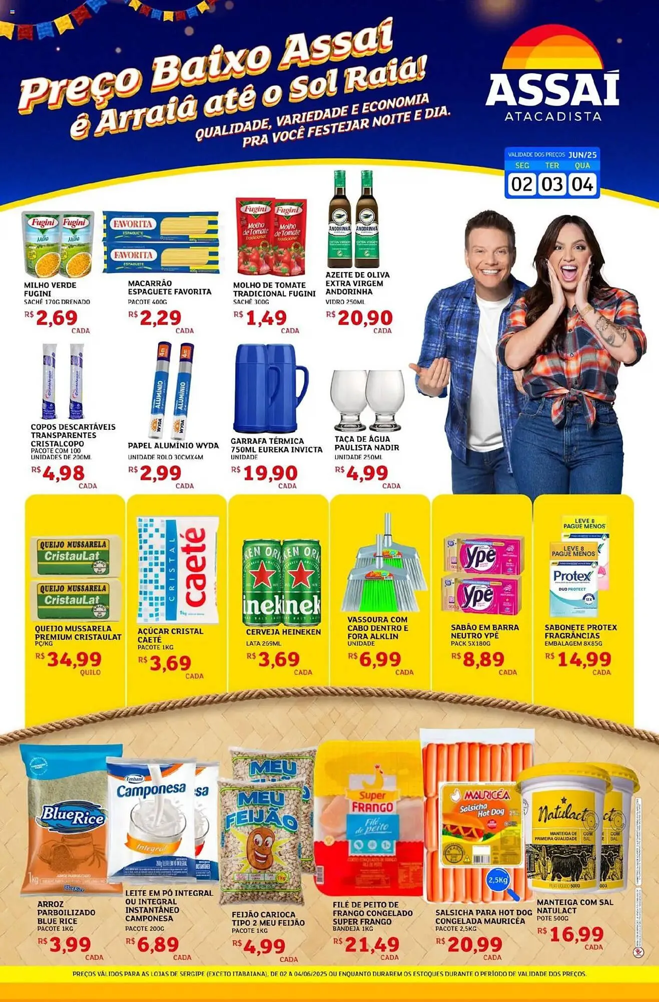 Encarte de Catálogo Assaí Atacadista 2 de junho até 4 de junho 2025 - Pagina 1