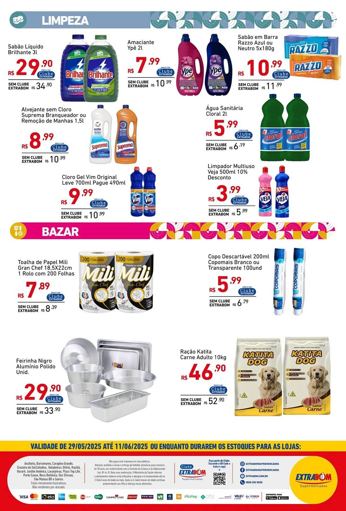Encarte de Catálogo Extrabom Supermercados 29 de maio até 11 de junho 2025 - Pagina 9