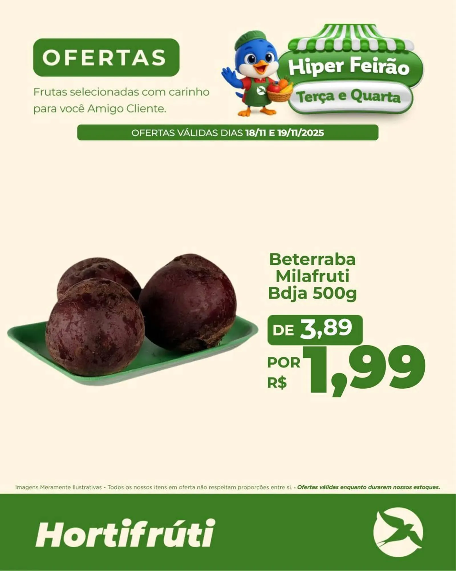 Encarte de Folheto Andorinha Hipermercado 18 de novembro até 19 de novembro 2025 - Pagina 1