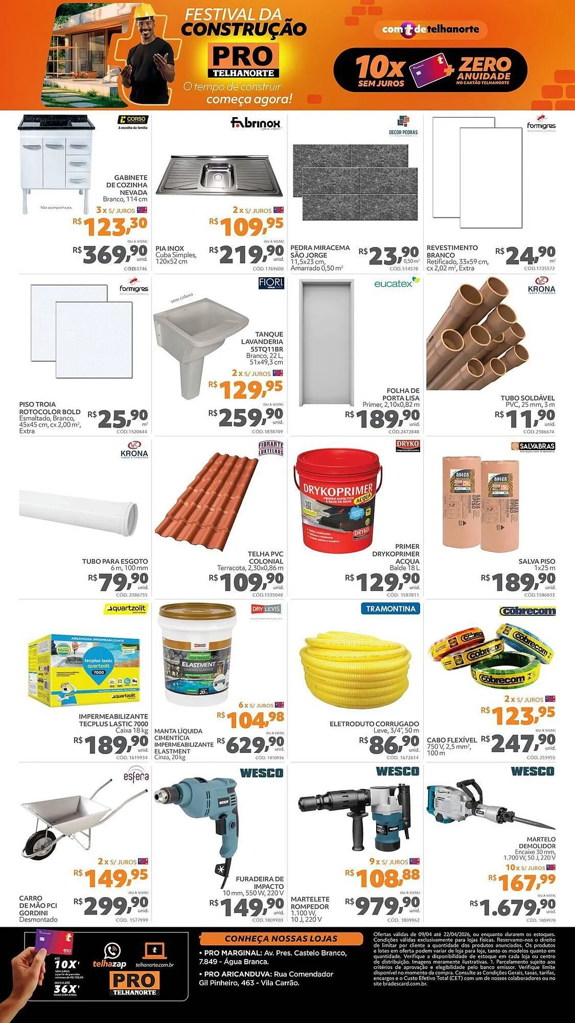 Encarte de Catálogo Telhanorte 14 de abril até 22 de abril 2026 - Pagina 2