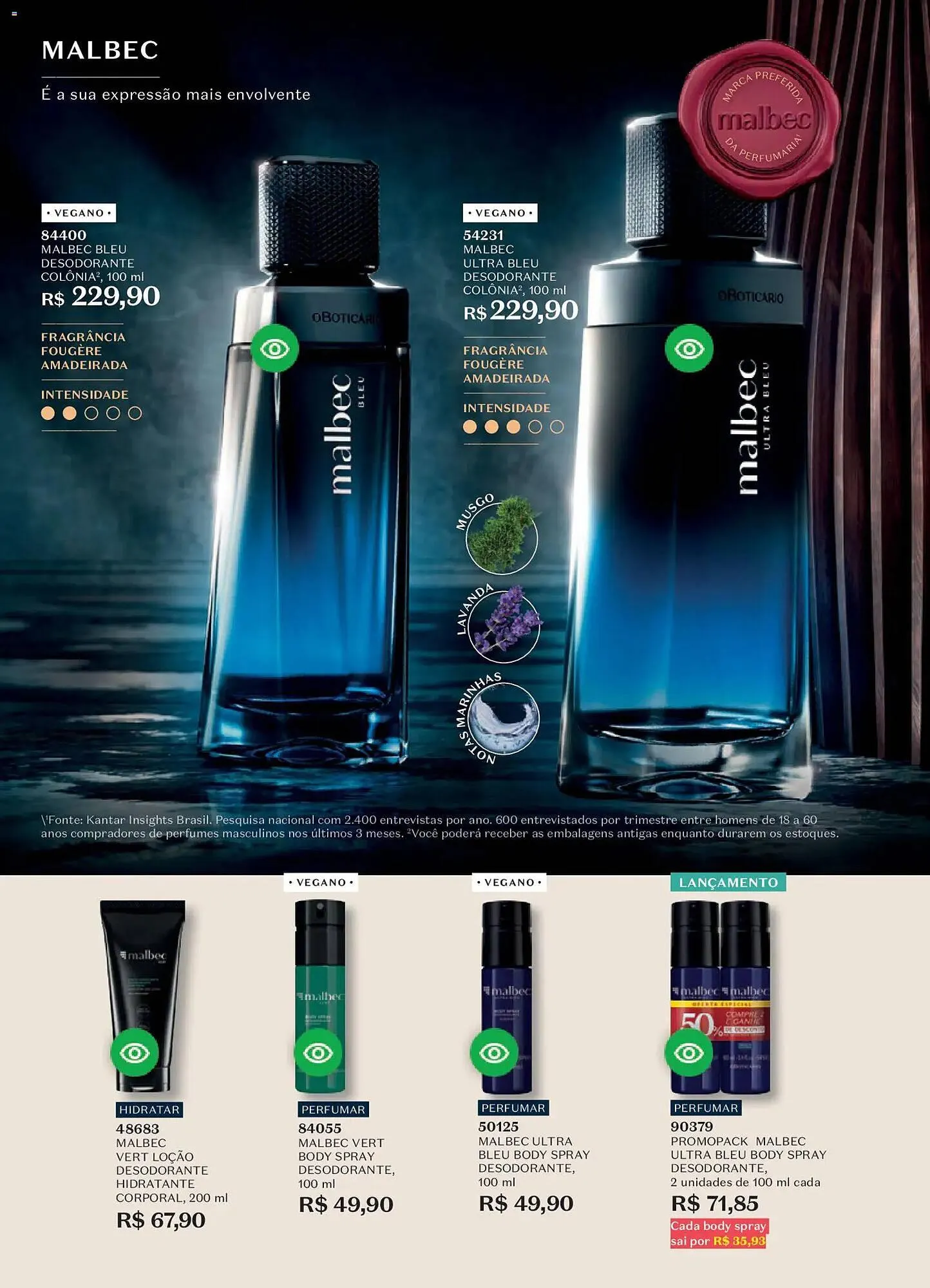 Encarte de Catálogo O Boticário 2 de março até 23 de março 2026 - Pagina 20