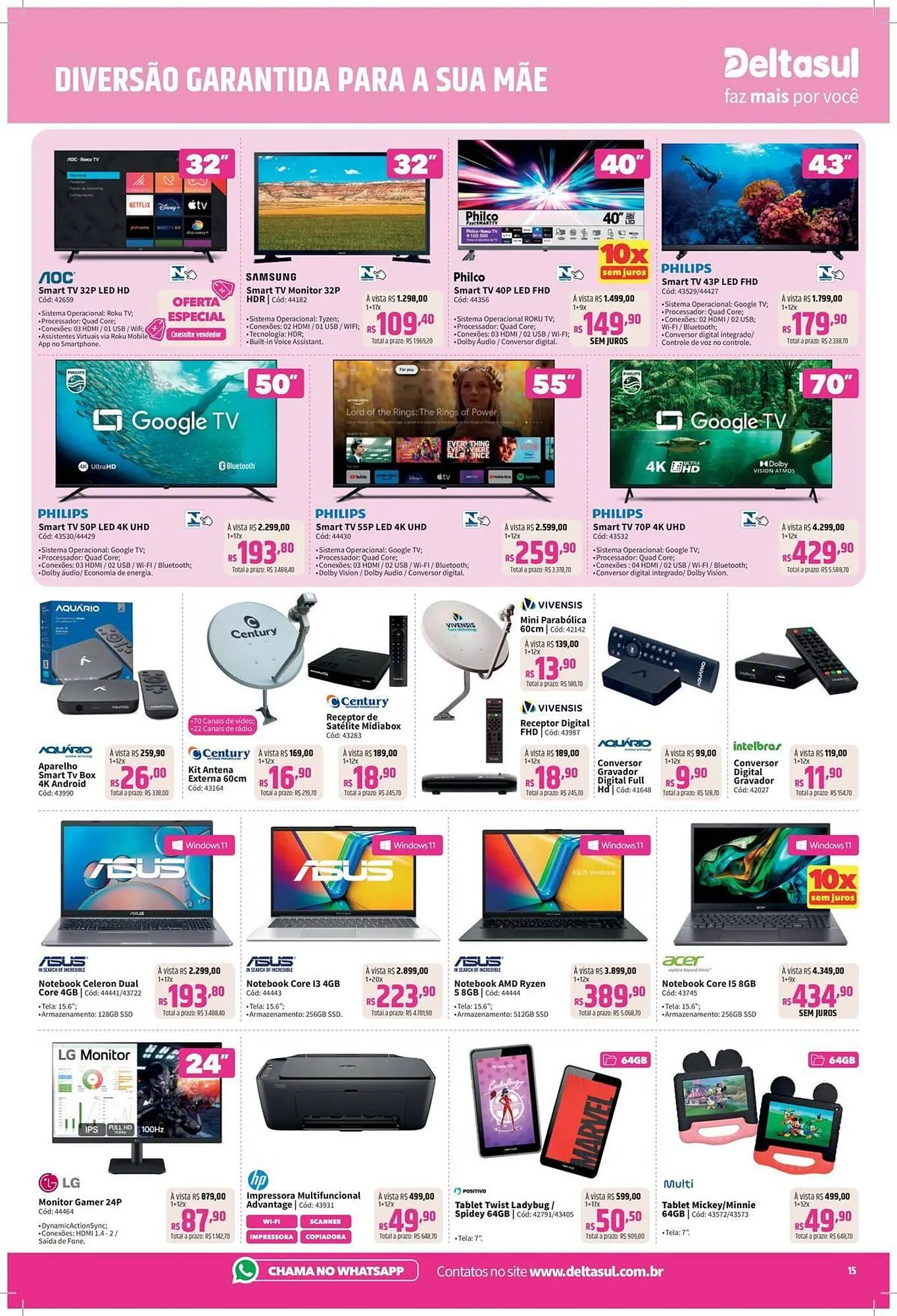 Encarte de Catálogo Deltasul 2 de maio até 20 de maio 2025 - Pagina 15