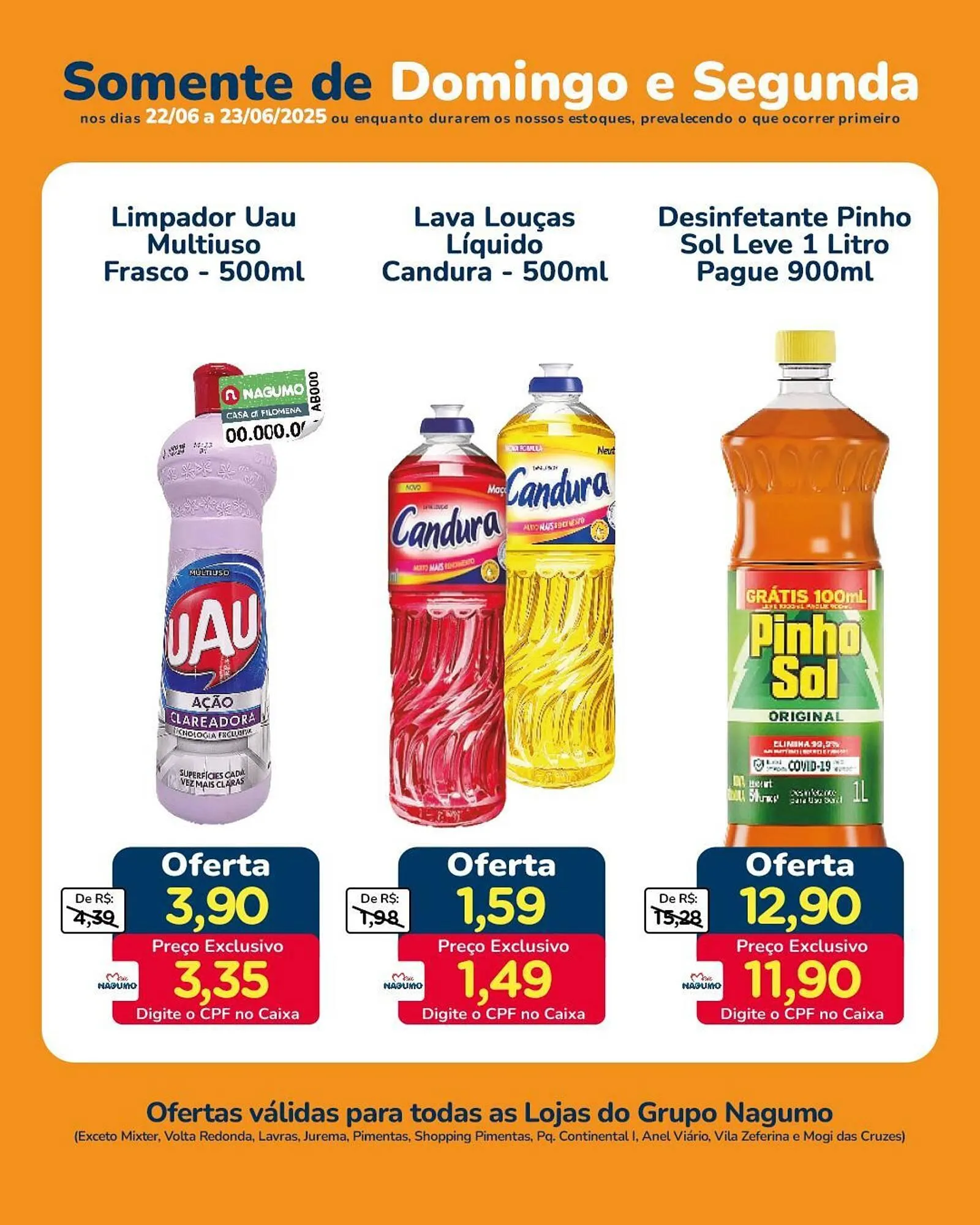 Encarte de Catálogo Nagumo 22 de junho até 23 de junho 2025 - Pagina 3
