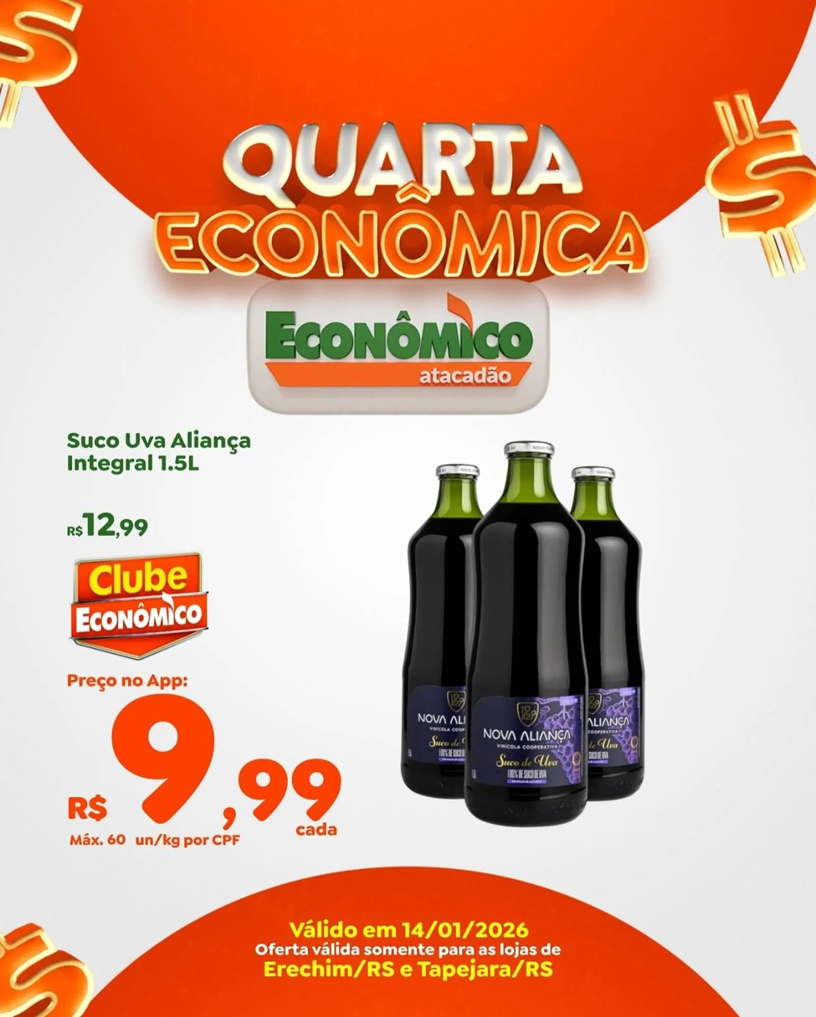 Encarte de Catálogo Econômico Atacadão 14 de janeiro até 14 de janeiro 2026 - Pagina 4