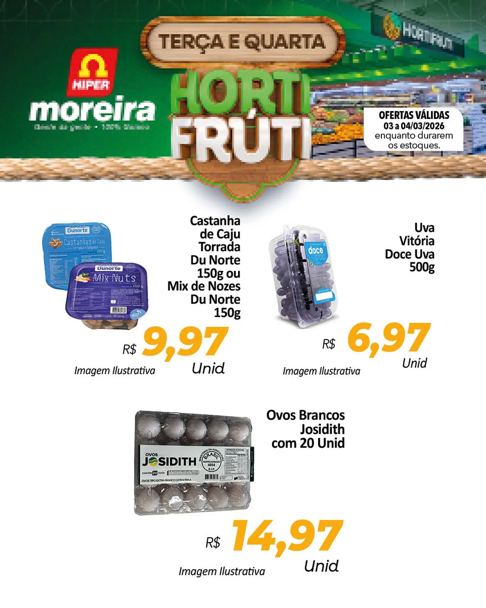 Encarte de Catálogo Hiper Moreira 3 de março até 4 de março 2026 - Pagina 2