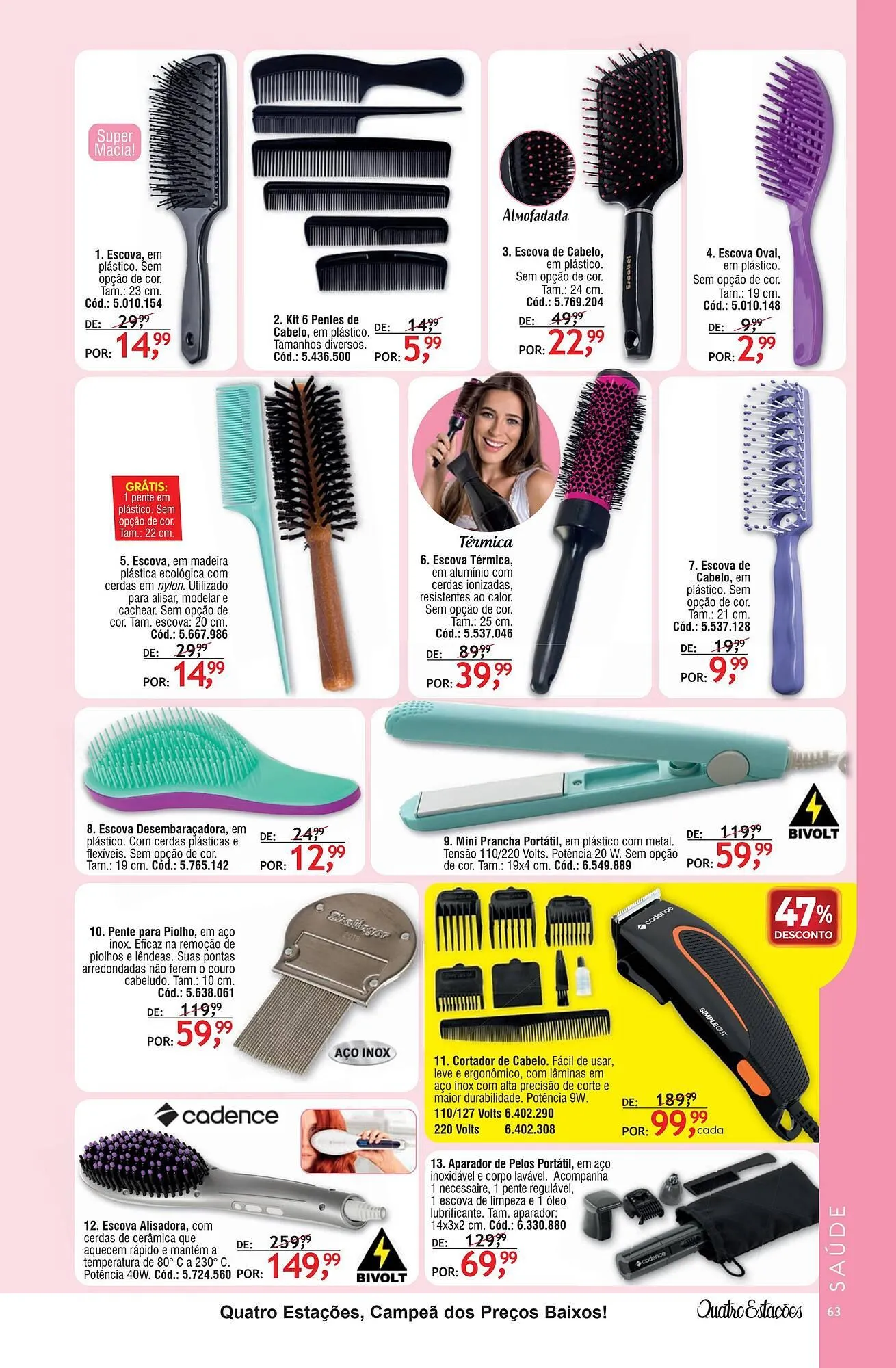 Encarte de Revista Quatro Estações 30 de março até 7 de julho 2026 - Pagina 59