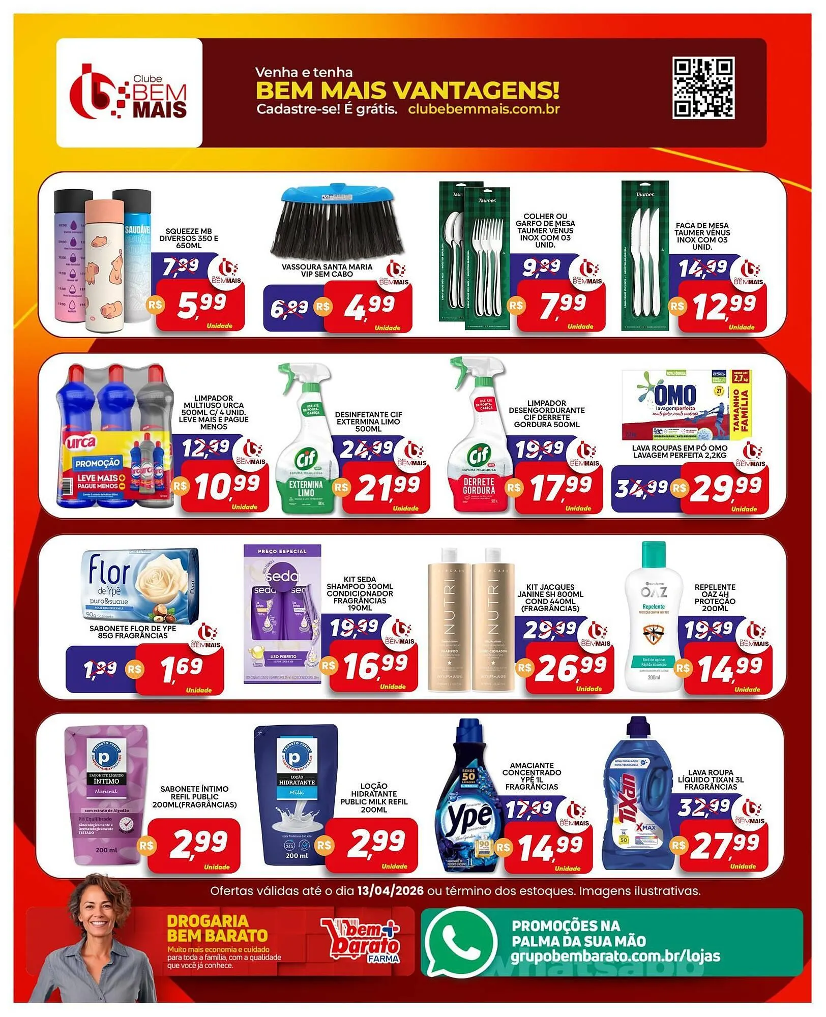 Encarte de Catálogo Supermercado Bem Barato 7 de abril até 13 de abril 2026 - Pagina 5