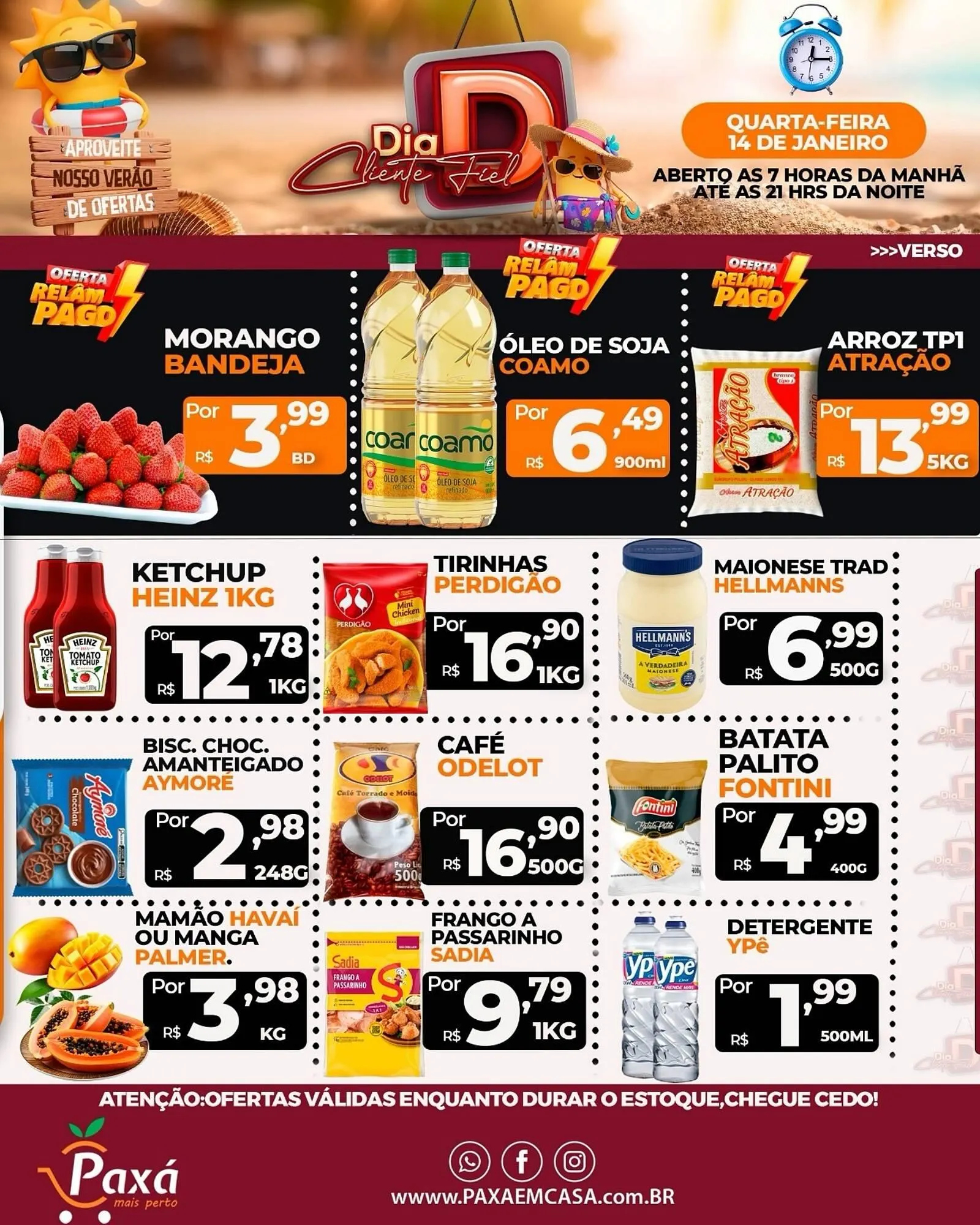 Encarte de Catálogo Paxá Supermercados 14 de janeiro até 14 de janeiro 2026 - Pagina 2