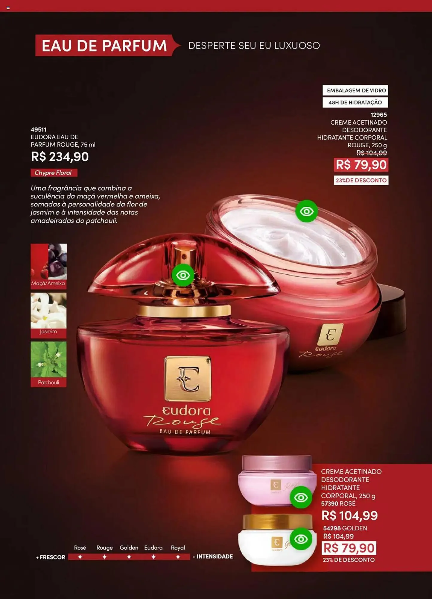 Encarte de Catálogo Eudora 25 de junho até 17 de julho 2025 - Pagina 30