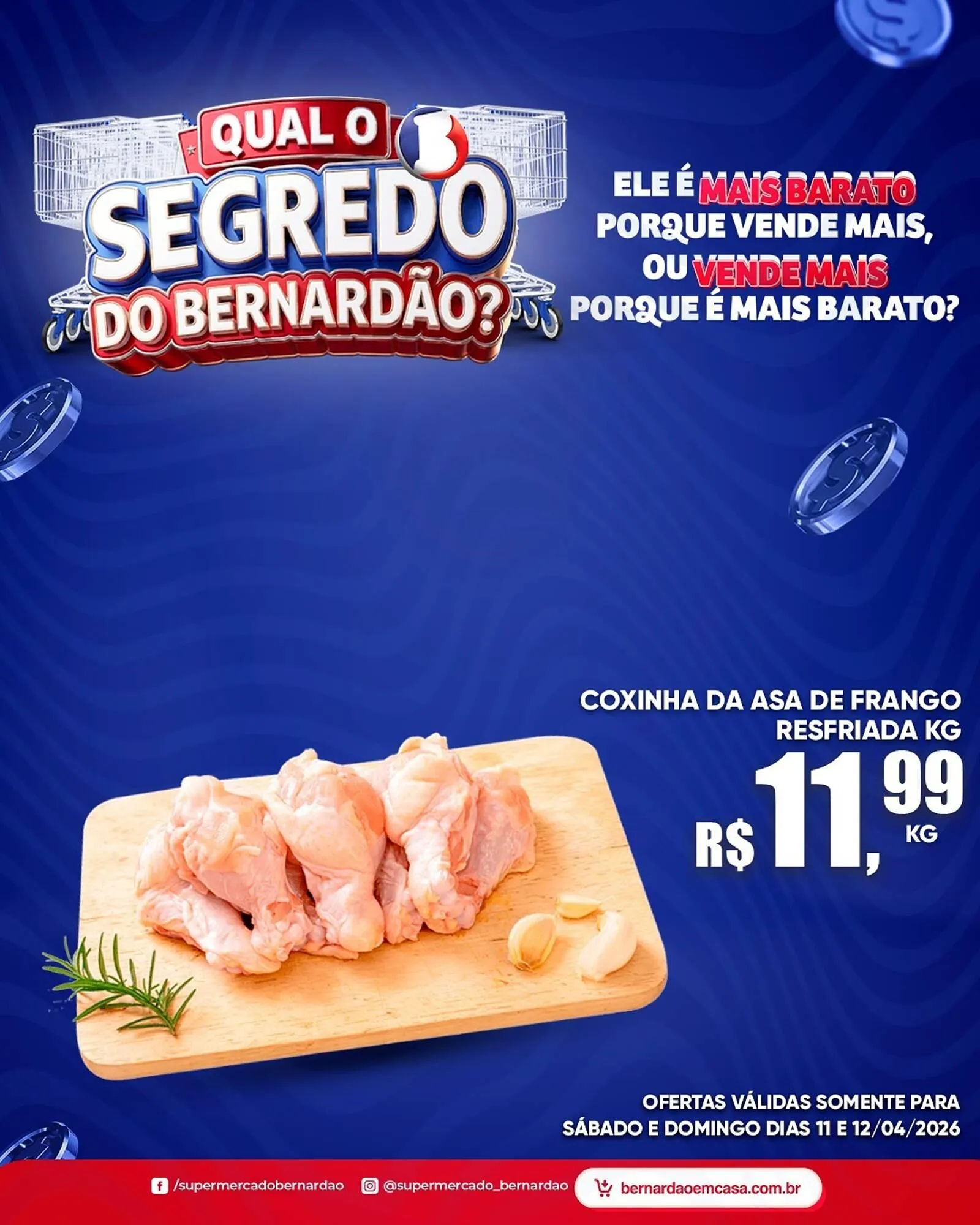 Encarte de Catálogo Supermercado Bernardão 11 de abril até 12 de abril 2026 - Pagina 2