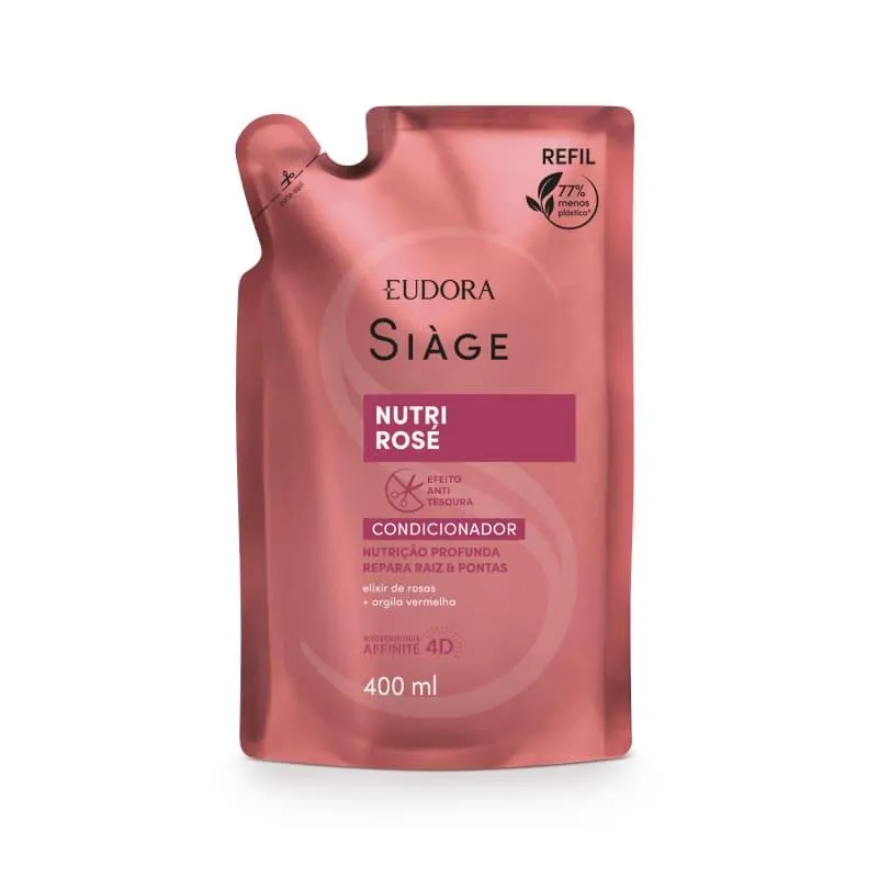 Refil Condicionador Siàge Nutri Rosé 400ml
