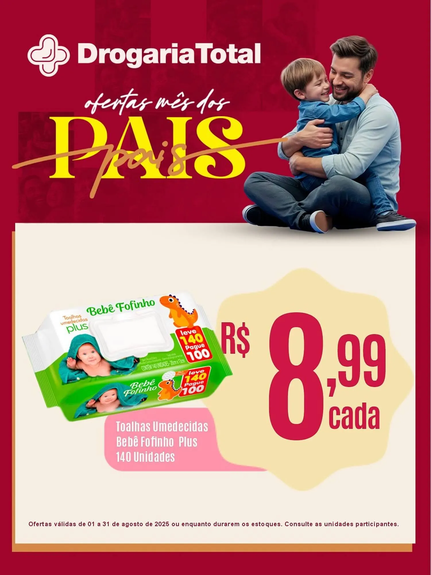 Encarte de Catálogo Drogaria Total 18 de agosto até 31 de agosto 2025 - Pagina 1