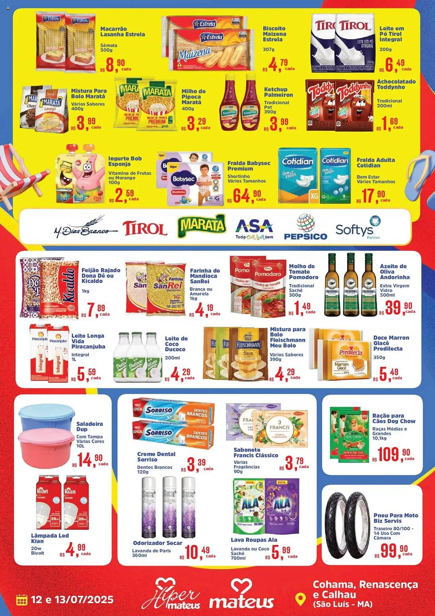 Encarte de Catálogo Supermercados Mateus 12 de julho até 14 de julho 2025 - Pagina 3