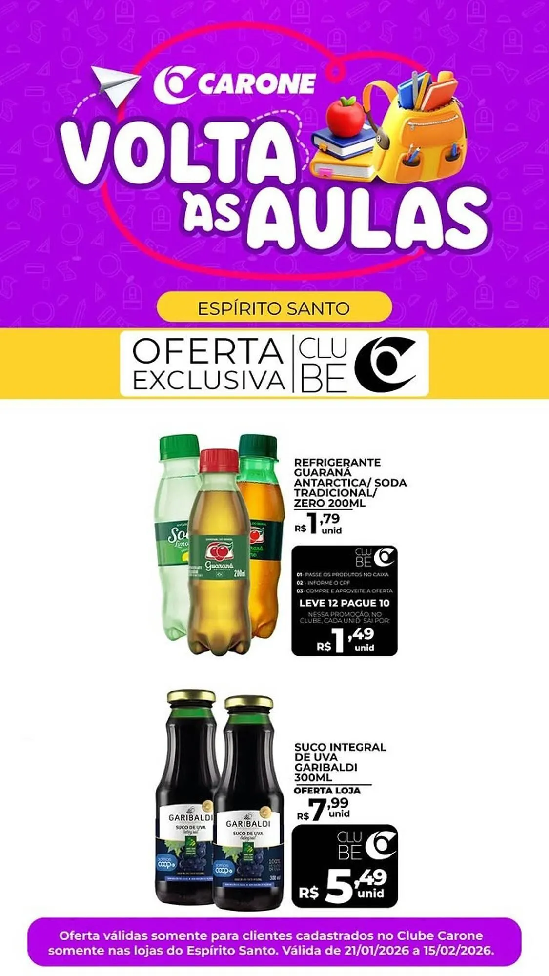 Encarte de Encarte Carone 28 de janeiro até 15 de fevereiro 2026 - Pagina 4