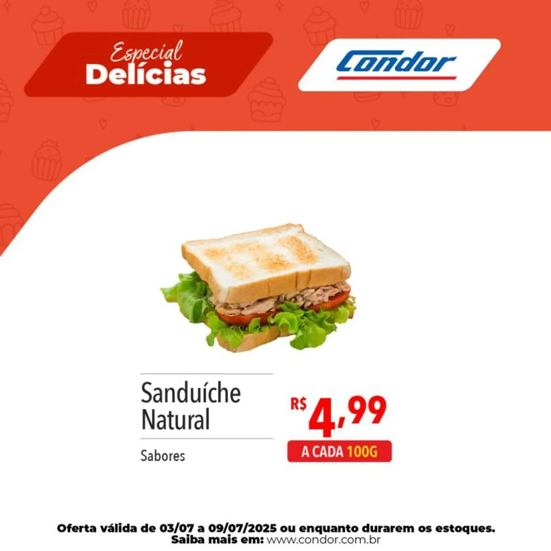 Encarte de Catálogo Supermercados Condor 3 de julho até 9 de julho 2025 - Pagina 8