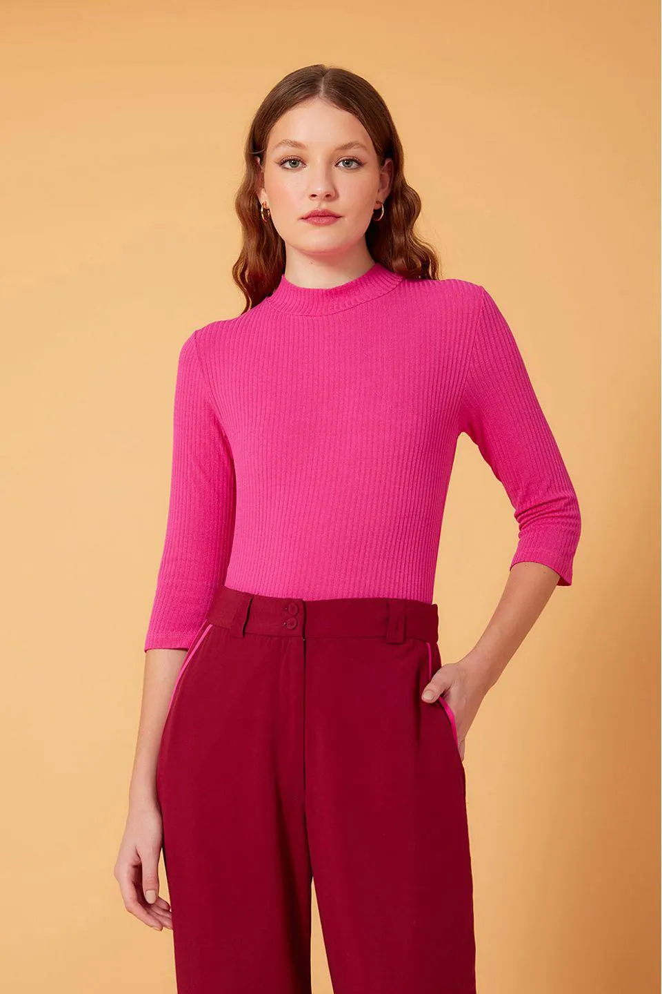 Body Gola Alta Manga 3/4