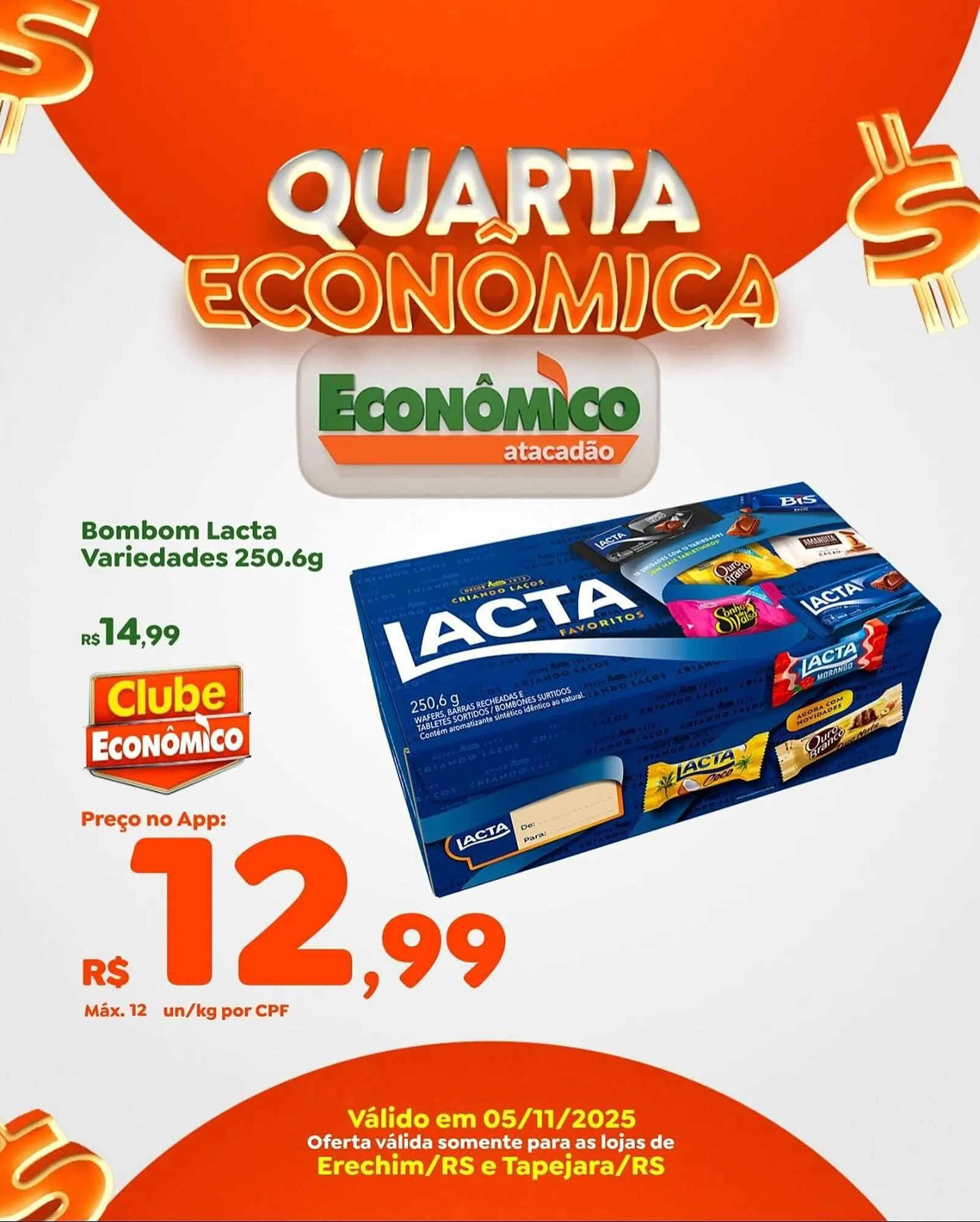 Encarte de Catálogo Econômico Atacadão 5 de novembro até 5 de novembro 2025 - Pagina 3