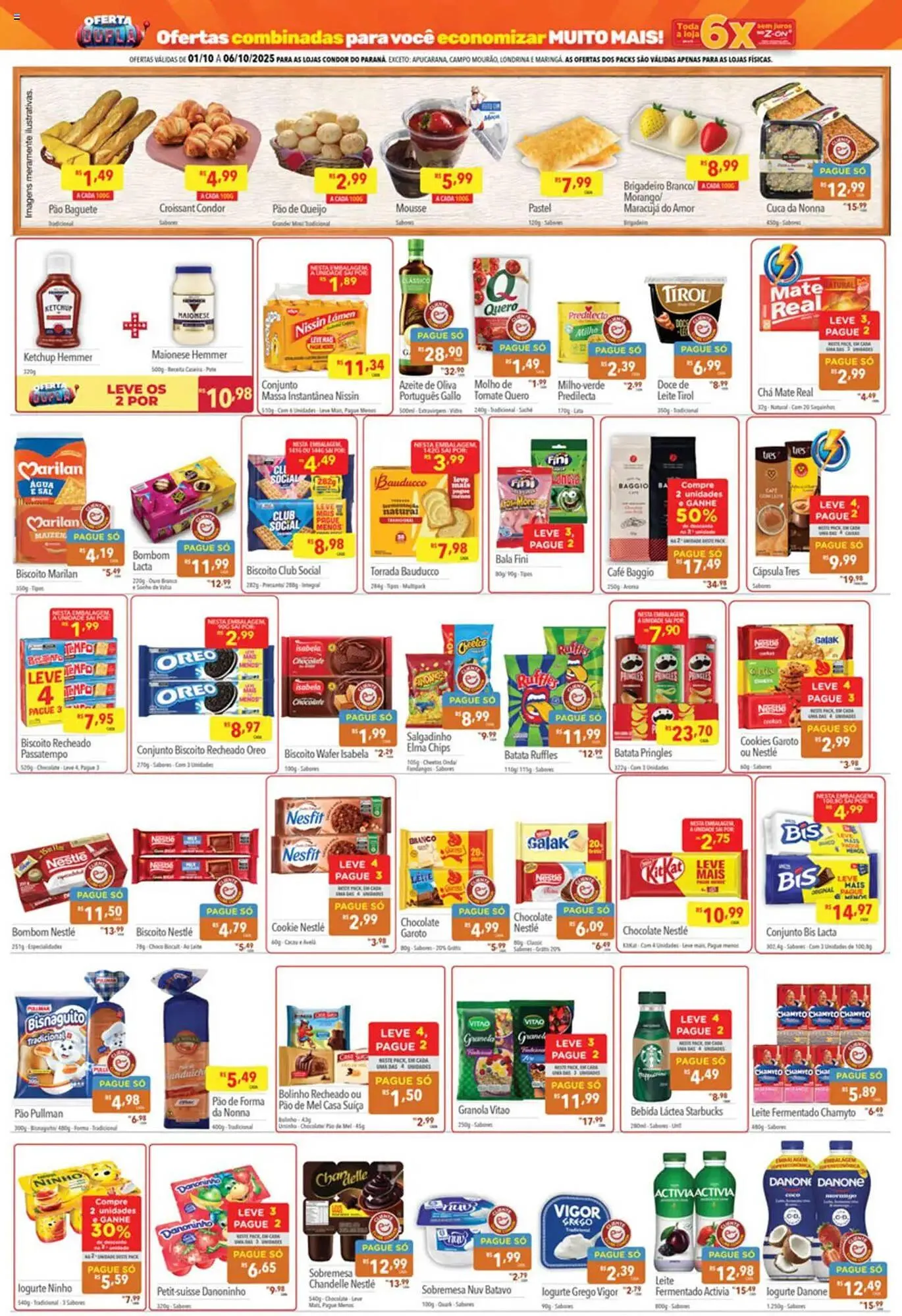 Encarte de Catálogo Supermercados Condor 1 de outubro até 6 de outubro 2025 - Pagina 2