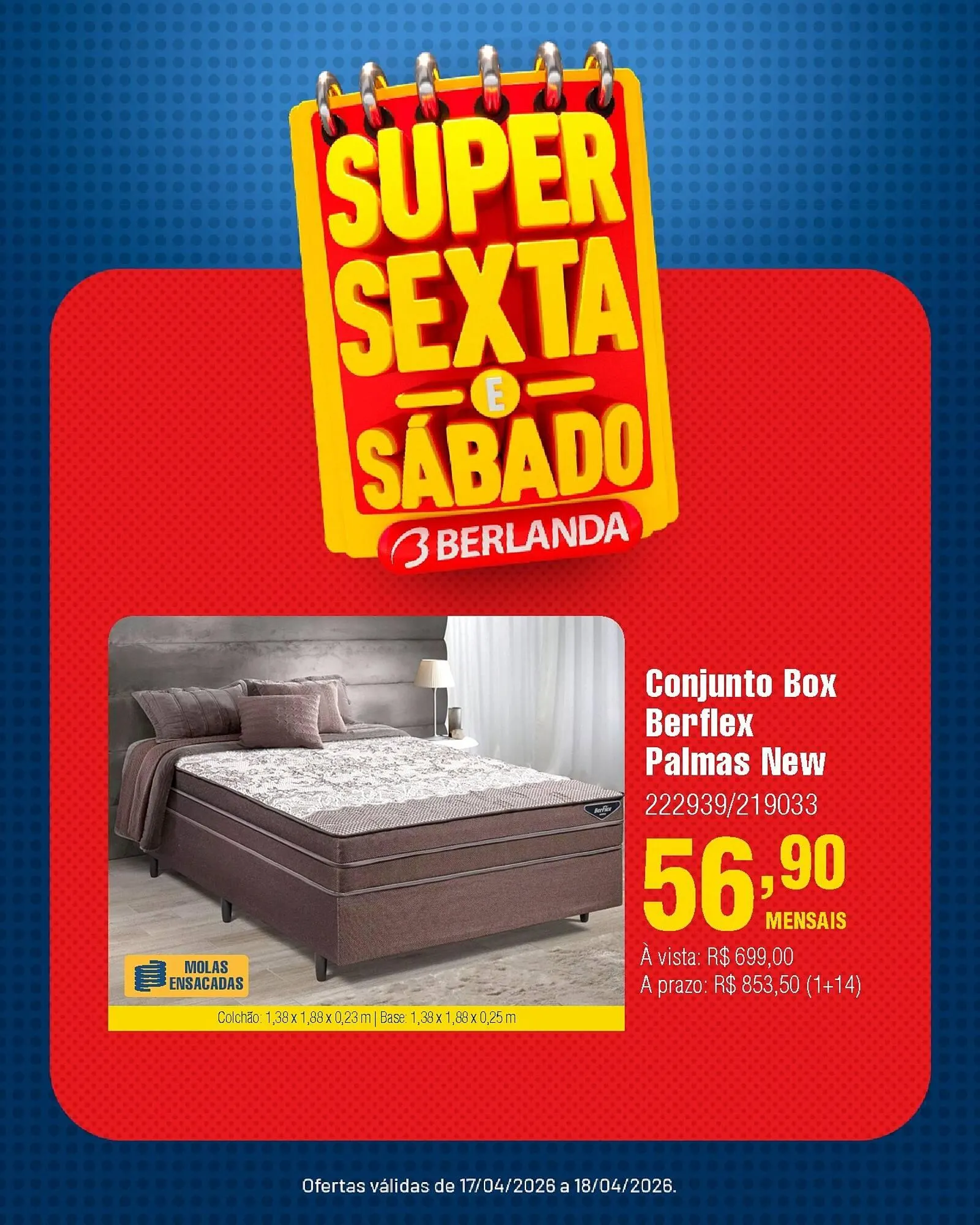 Encarte de Catálogo Berlanda 17 de abril até 18 de abril 2026 - Pagina 4