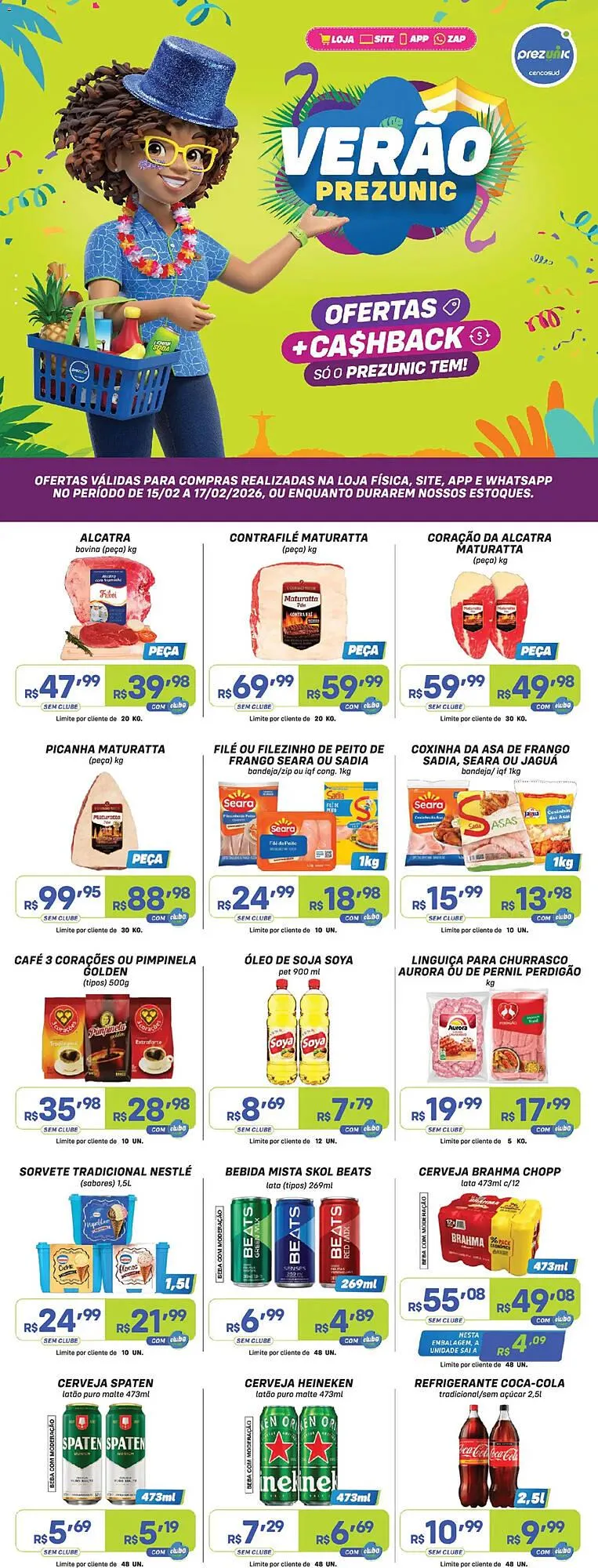 Encarte Prezunic - 1