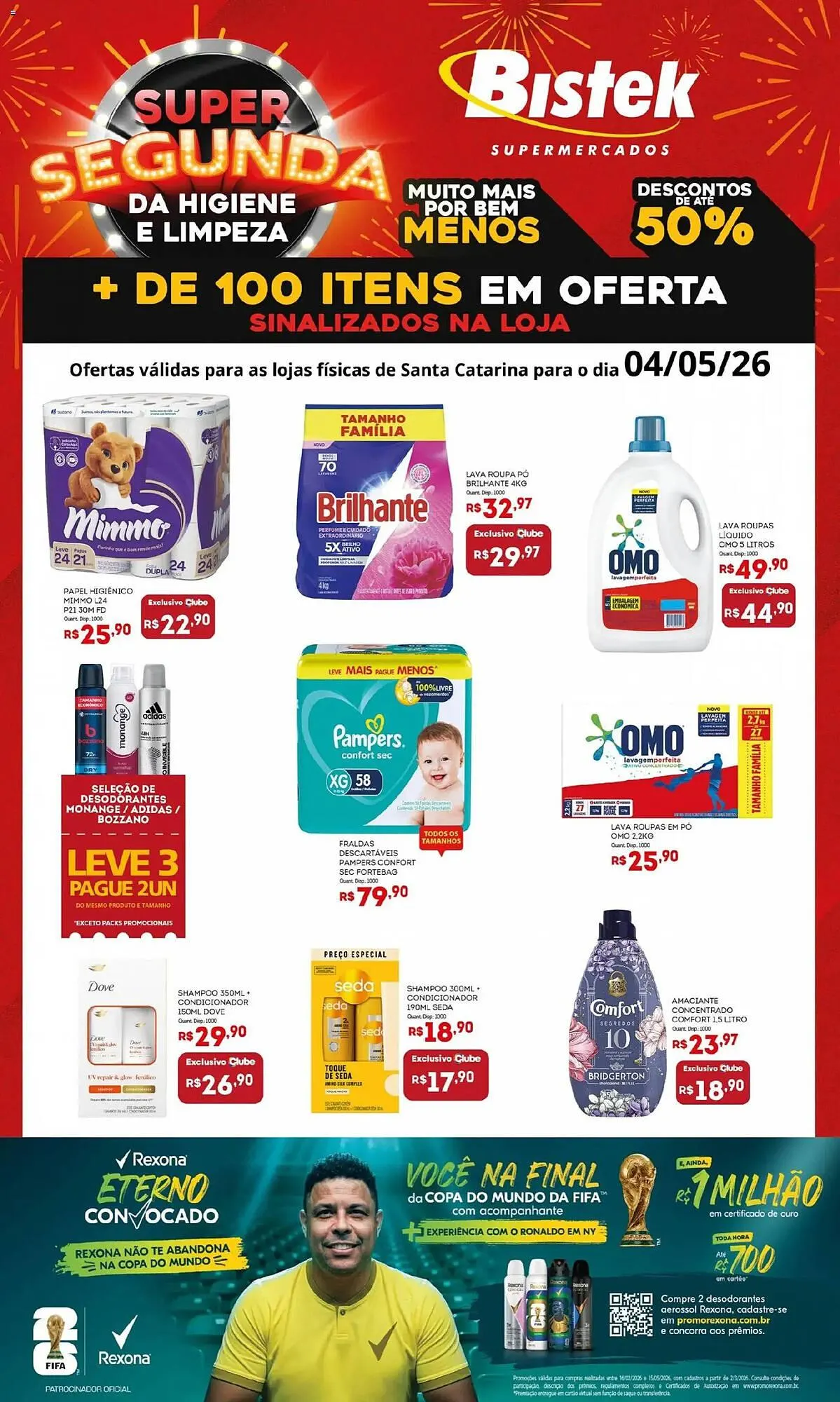 Encarte de Encarte Bistek Supermercados 4 de maio até 4 de maio 2026 - Pagina 1