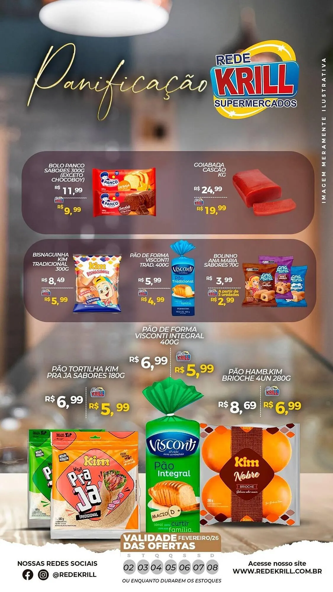 Encarte de Folheto Rede Krill 2 de fevereiro até 8 de fevereiro 2026 - Pagina 3