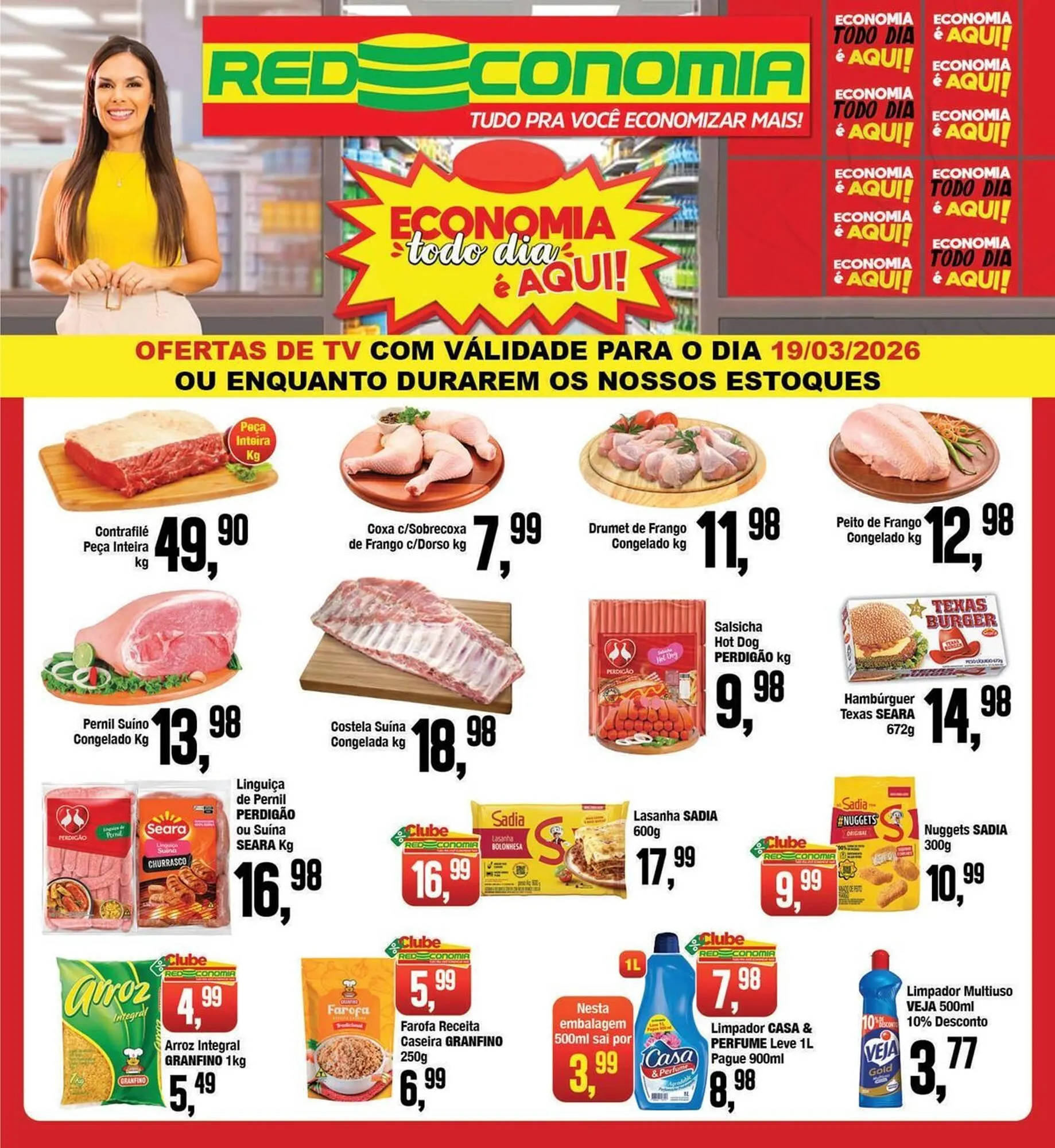 Encarte de Encarte Rede Economia 19 de março até 19 de março 2026 - Pagina 1