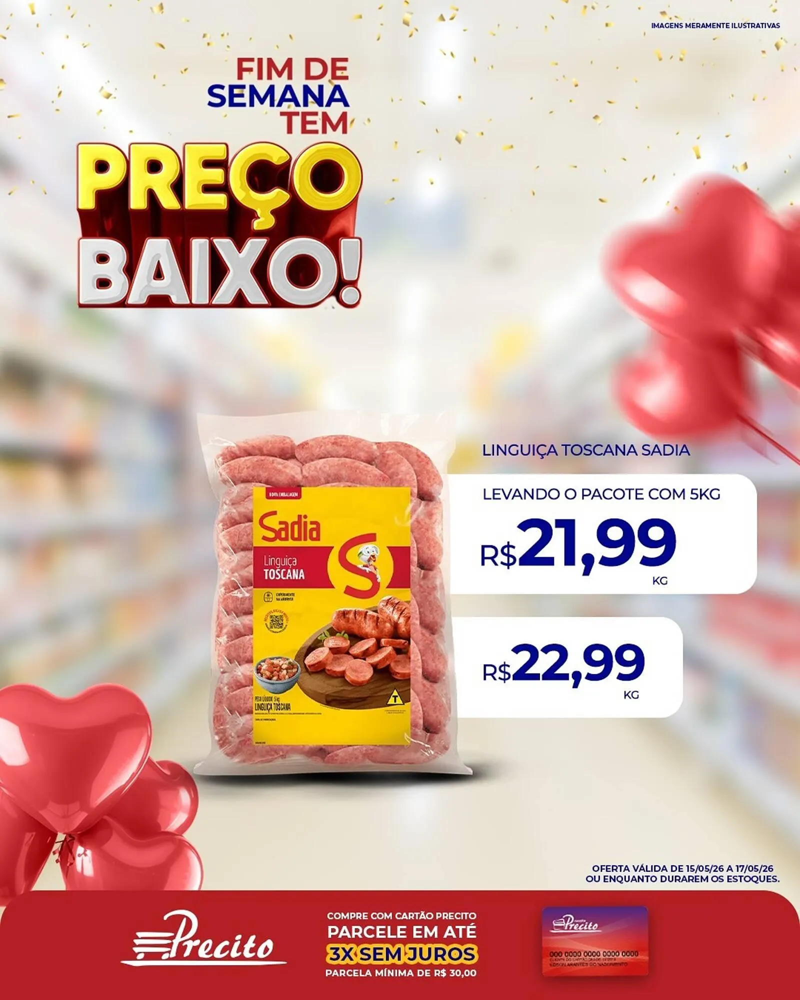 Encarte de Catálogo Supermercado Precito 15 de maio até 17 de maio 2026 - Pagina 39