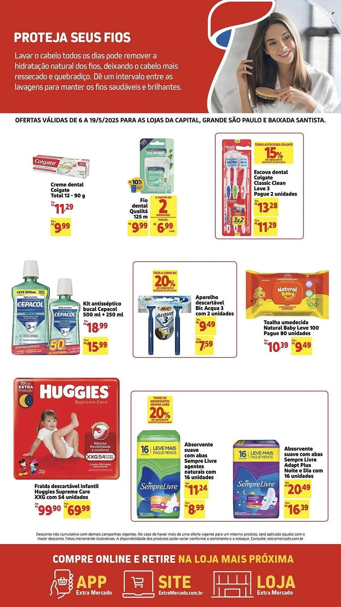 Encarte de Catálogo Mercado Extra 6 de maio até 19 de maio 2025 - Pagina 2