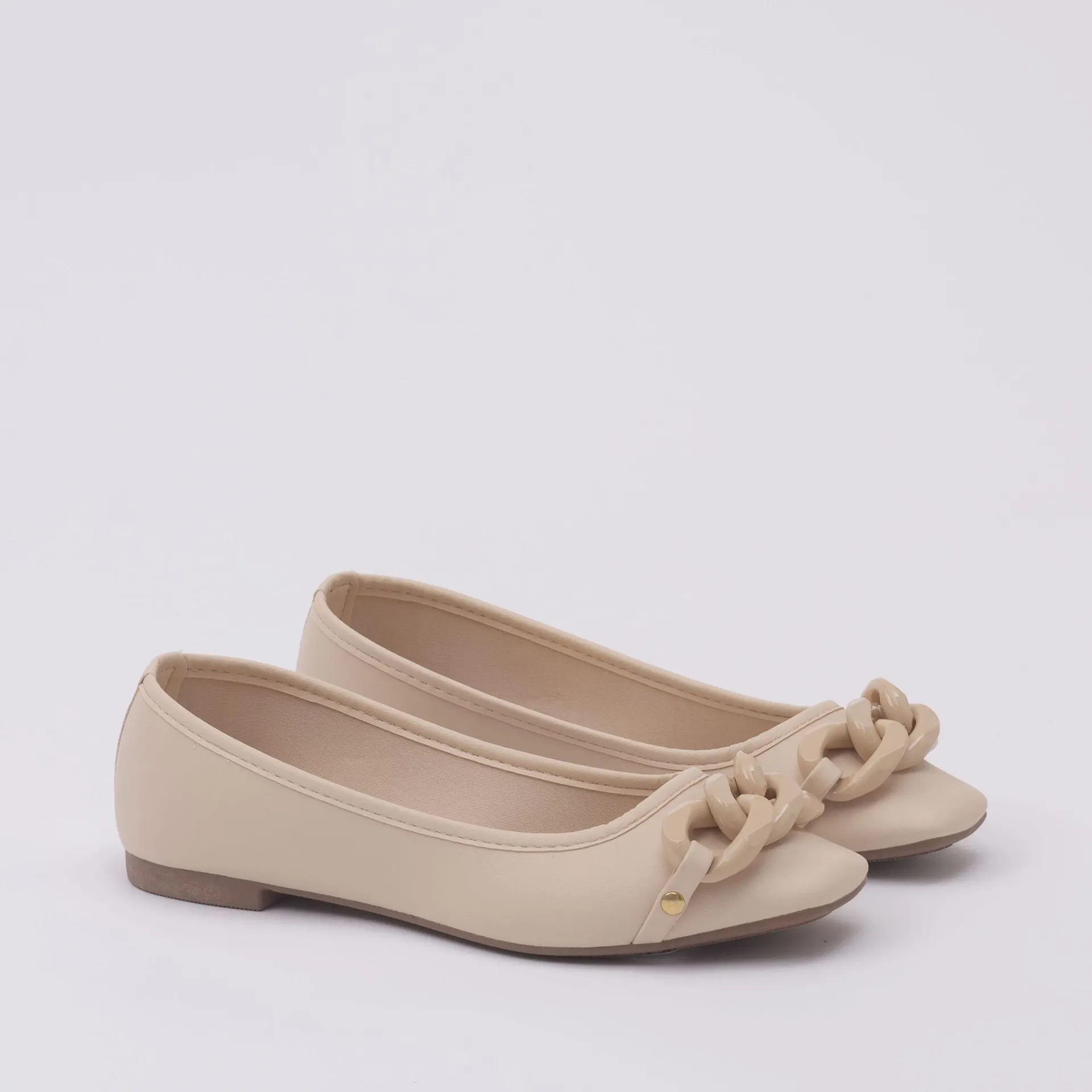 SAPATILHA B QUADRADO NAPA - MILK