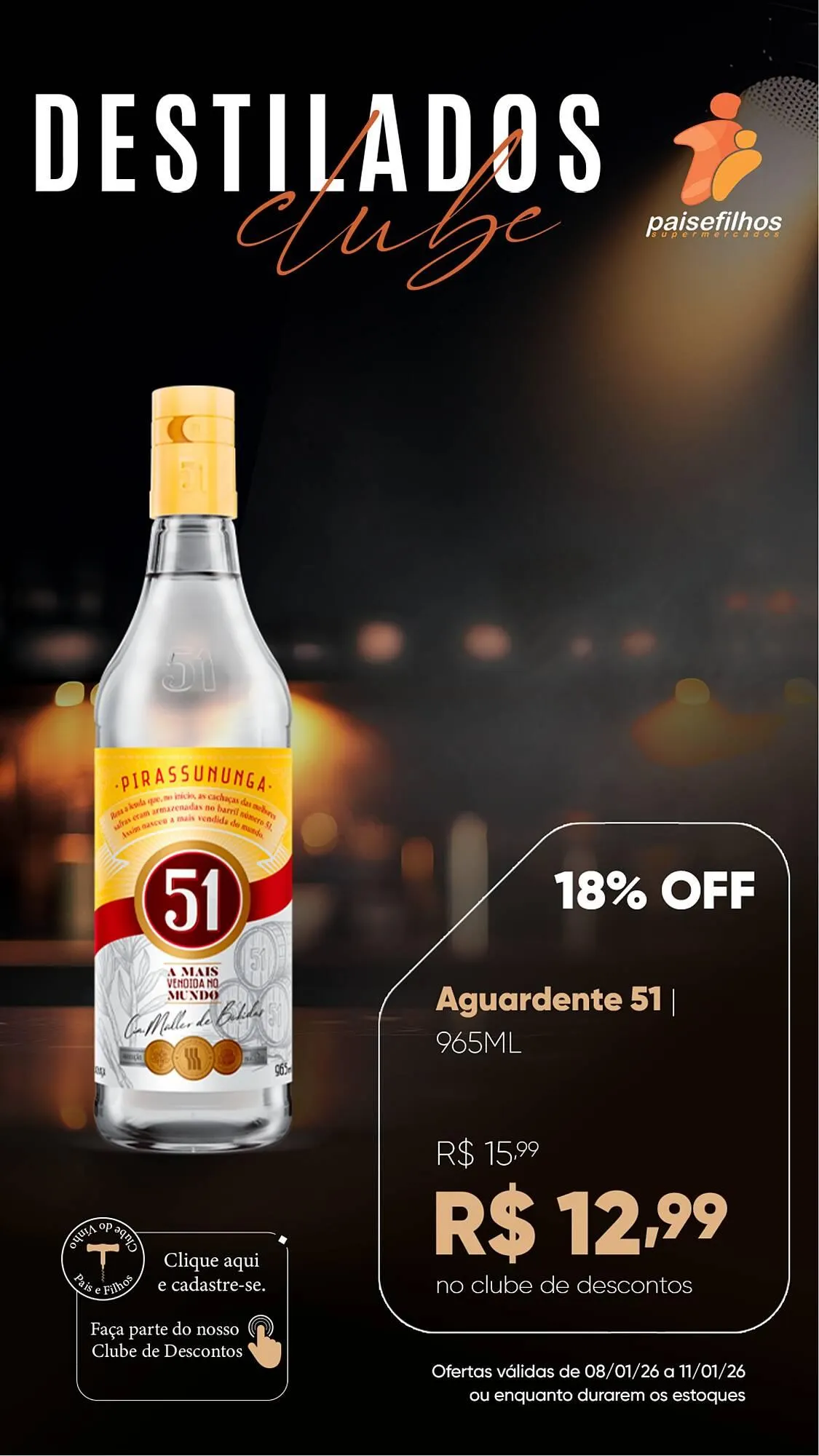 Encarte de Catálogo Pais e Filhos Supermercados 8 de janeiro até 11 de janeiro 2026 - Pagina 3