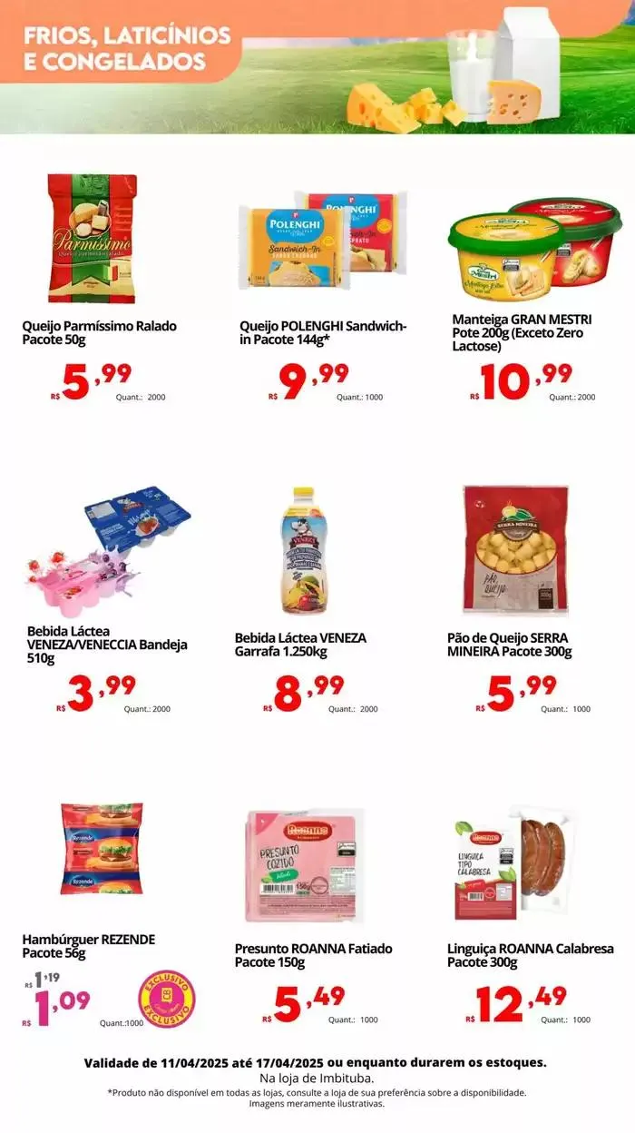 Encarte de Encarte Semanal - F01 (11 a 17/04). 11 de abril até 17 de abril 2025 - Pagina 5