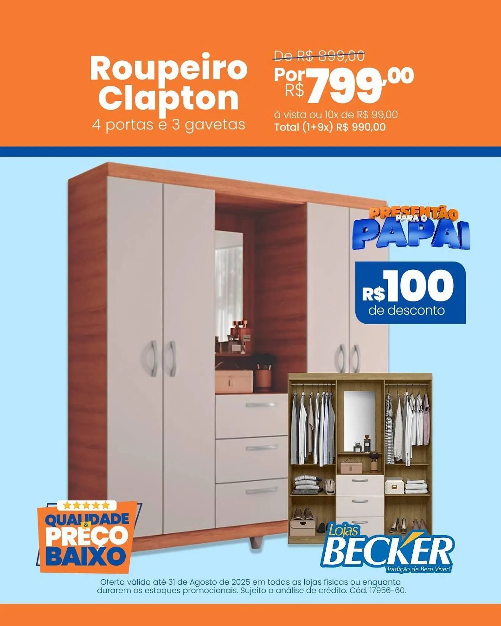 Encarte de Catálogo Lojas Becker 6 de agosto até 31 de agosto 2025 - Pagina 1