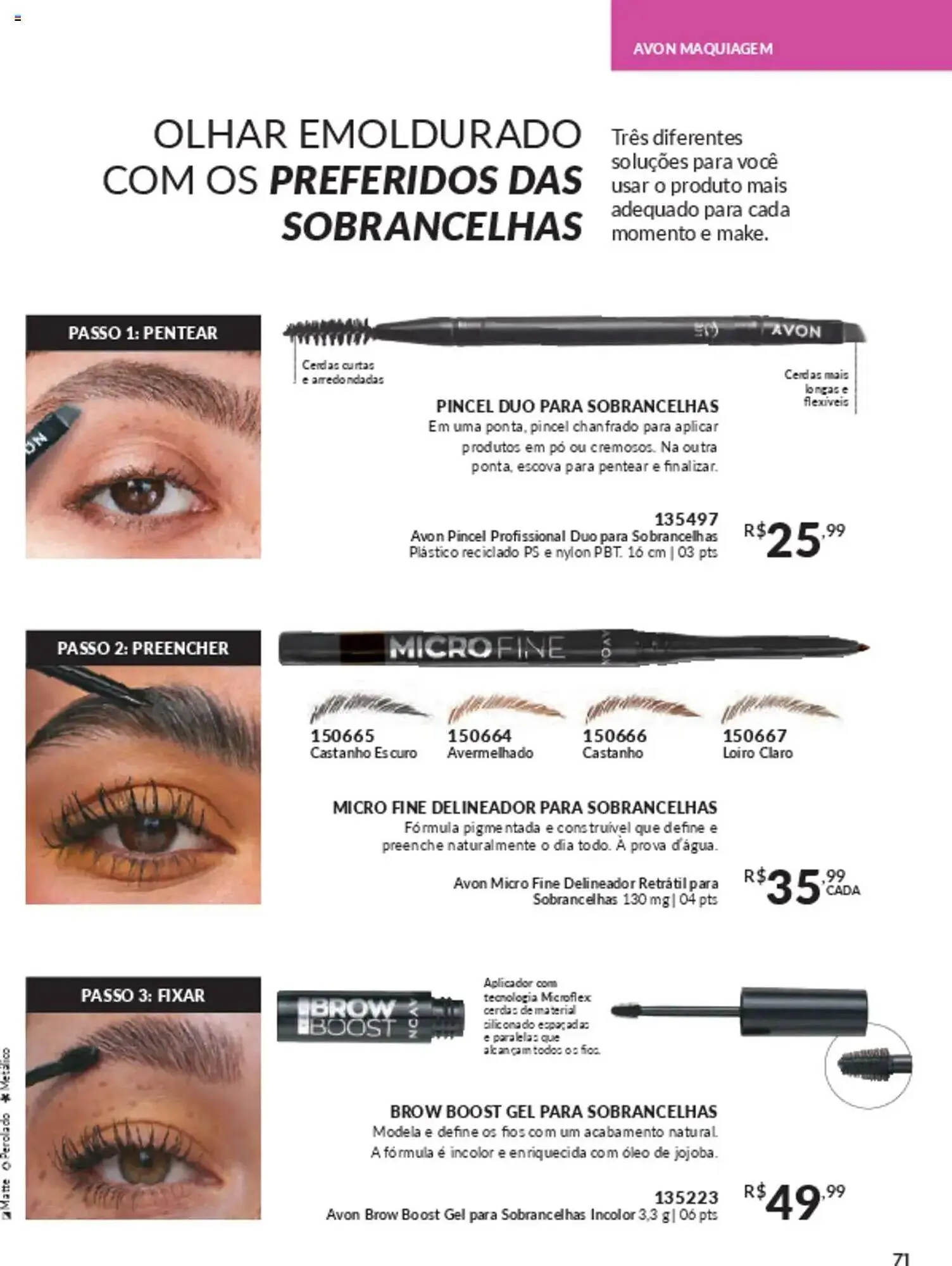 Encarte de Catálogo Avon 10 de março até 30 de junho 2025 - Pagina 71