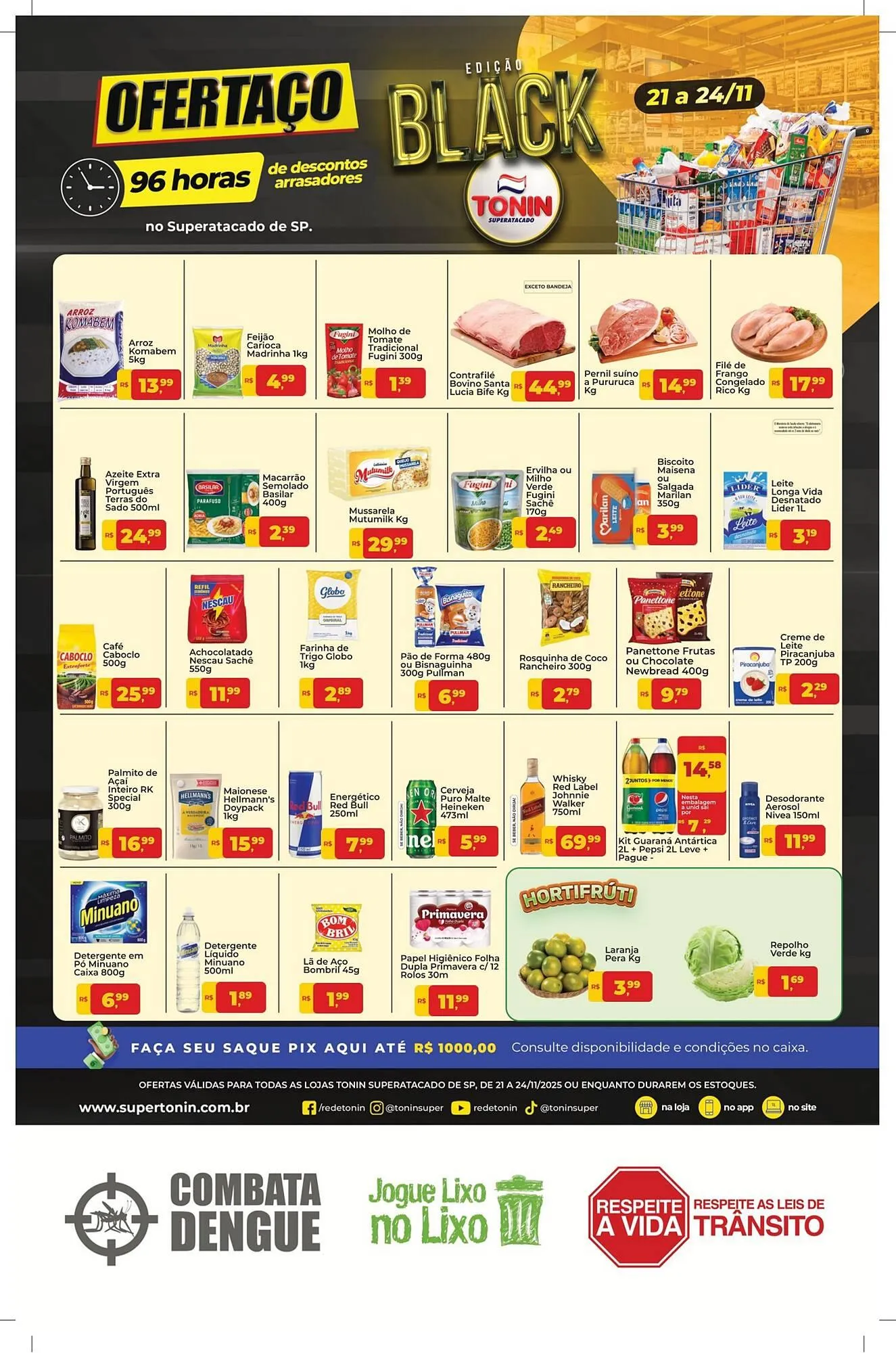 Encarte de Catálogo Tonin Superatacado 21 de novembro até 24 de novembro 2025 - Pagina 1