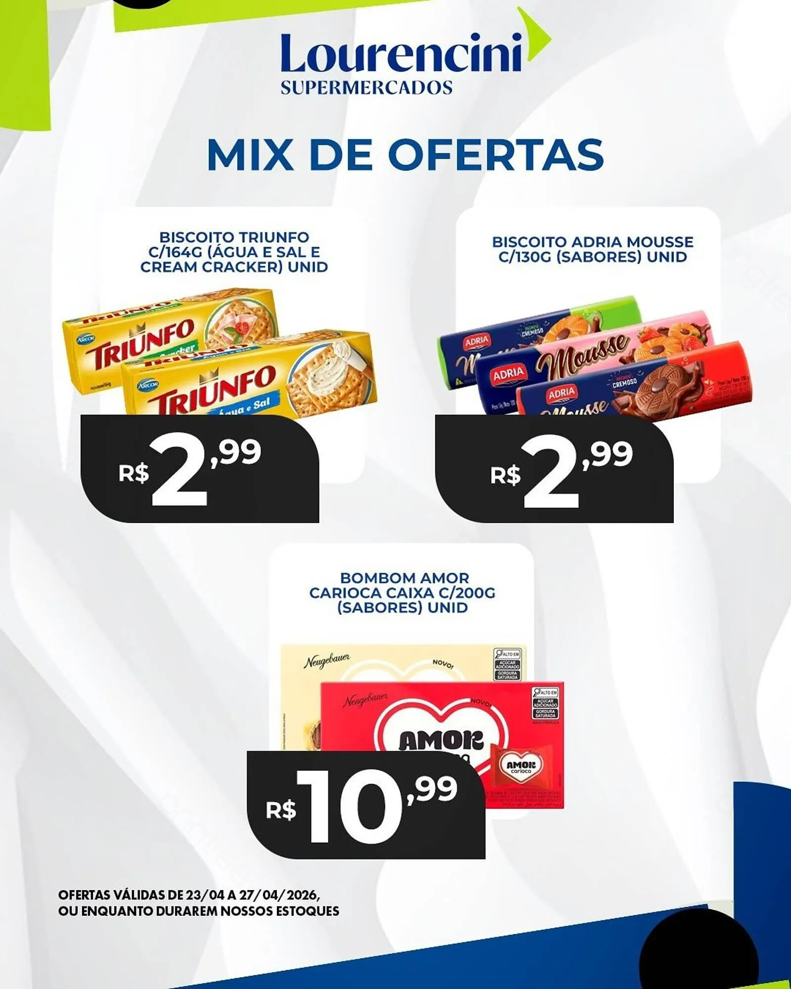 Encarte de Catálogo Lourencini Supermercados 25 de abril até 27 de abril 2026 - Pagina 4