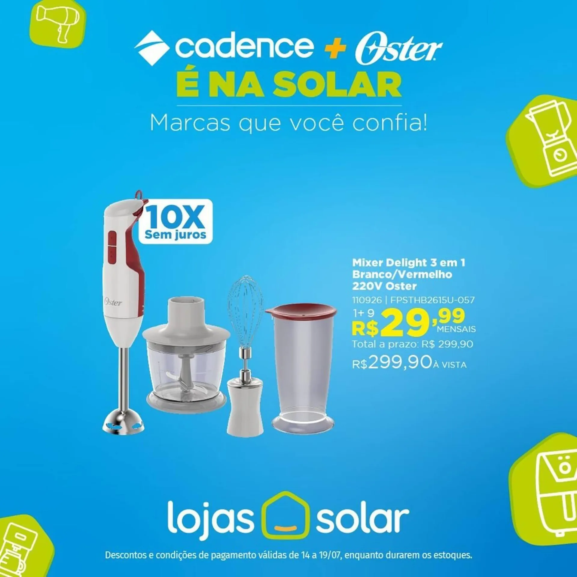 Encarte de Catálogo Lojas Solar 14 de julho até 19 de julho 2025 - Pagina 7