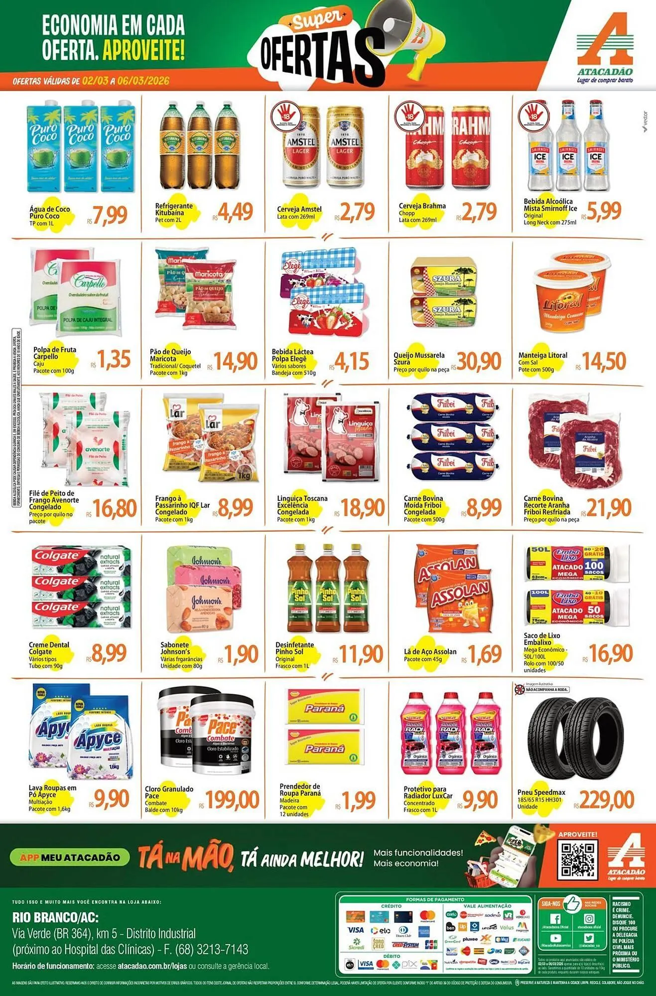Encarte de Folheto Atacadão 2 de março até 6 de março 2026 - Pagina 2