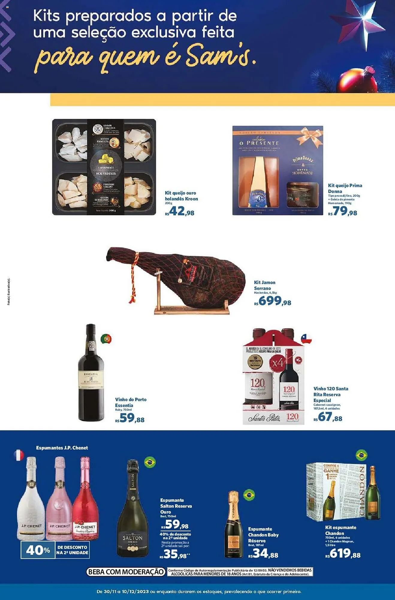 Encarte de Catálogo Sam's Club 30 de novembro até 10 de dezembro 2023 - Pagina 12
