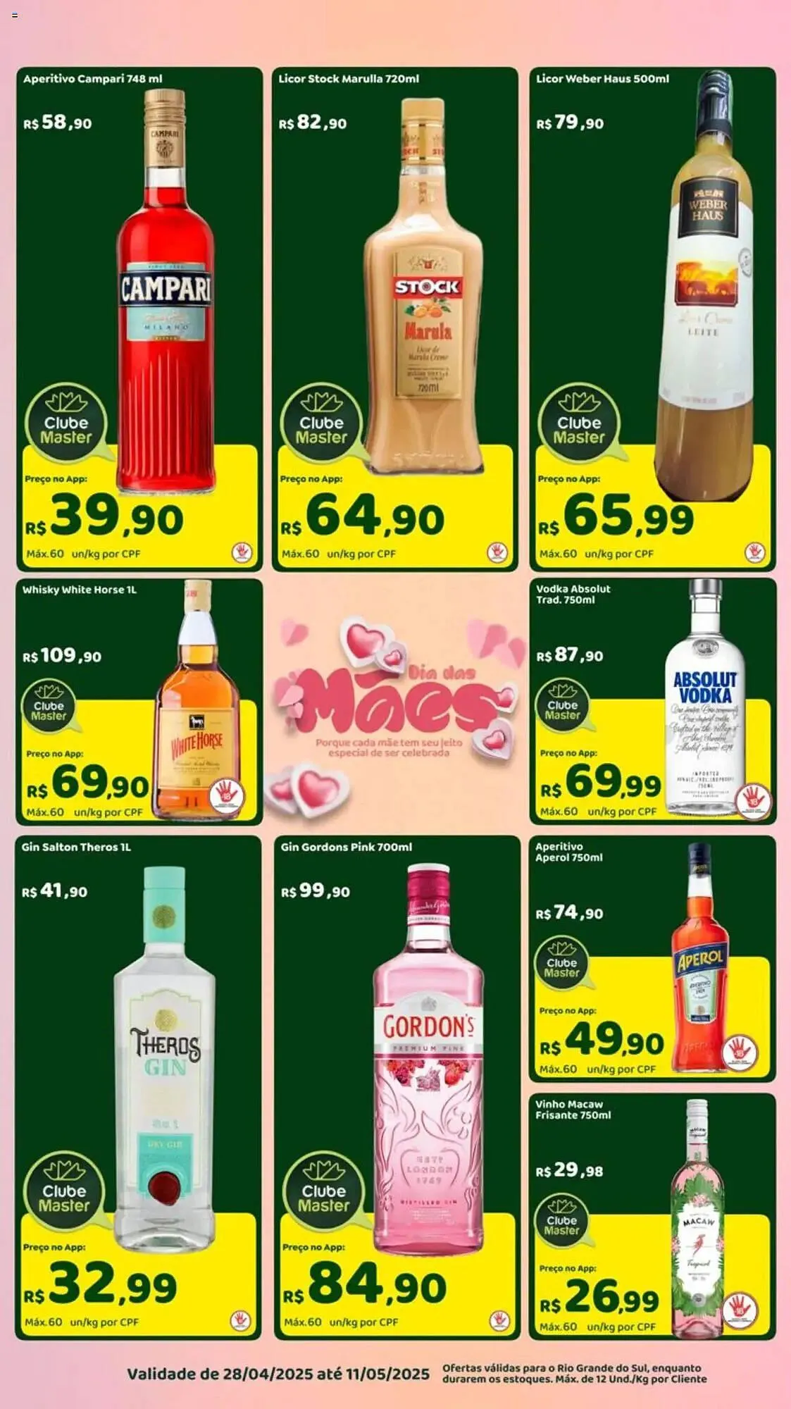 Encarte de Catálogo Master Supermercados 28 de abril até 11 de maio 2025 - Pagina 5