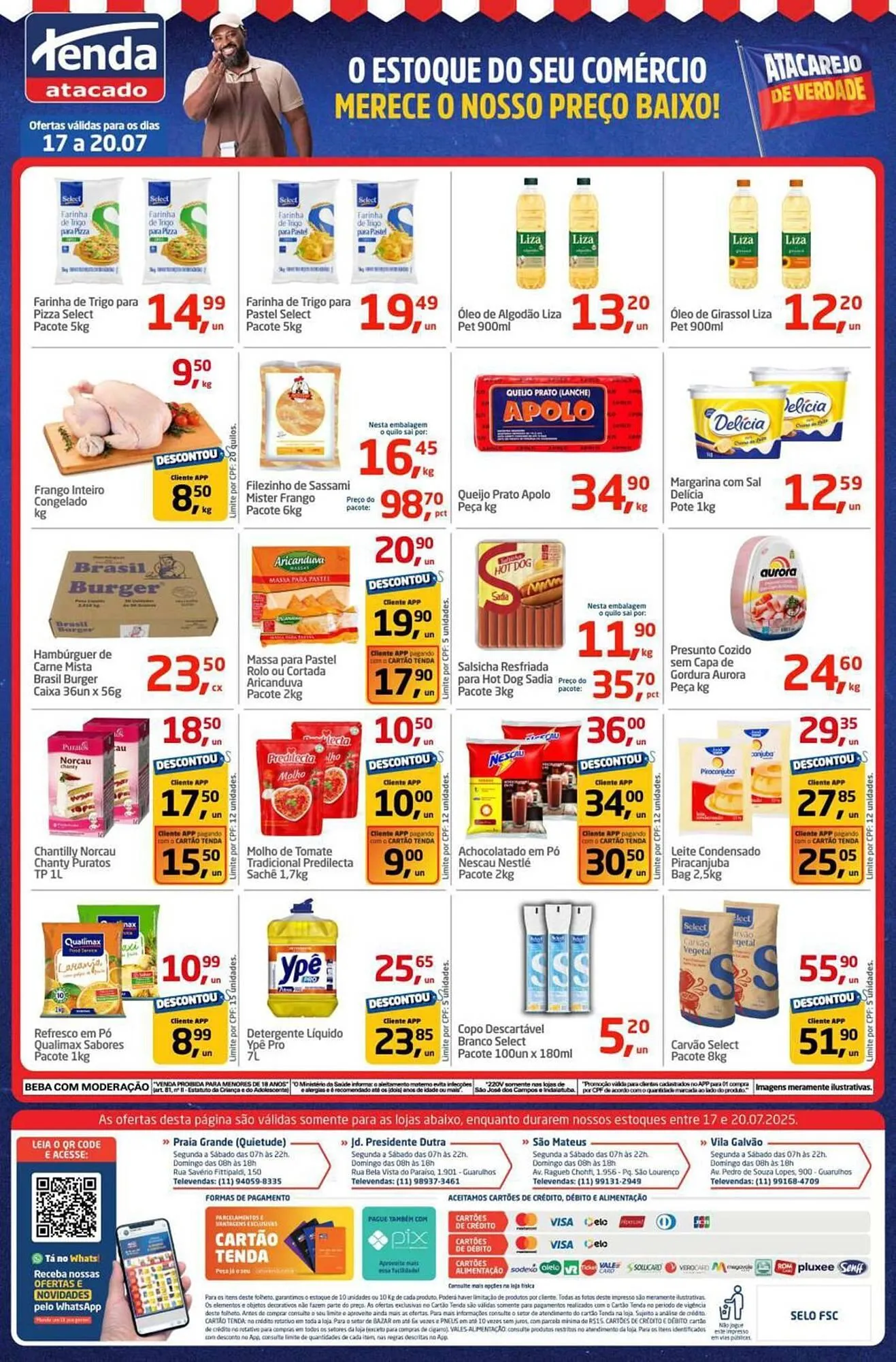 Encarte de Catálogo Tenda Atacado 17 de julho até 20 de julho 2025 - Pagina 4