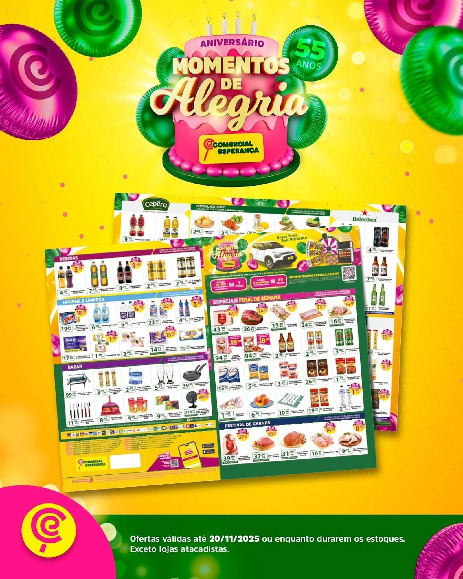 Encarte de Folheto Comercial Esperança 14 de novembro até 20 de novembro 2025 - Pagina 1