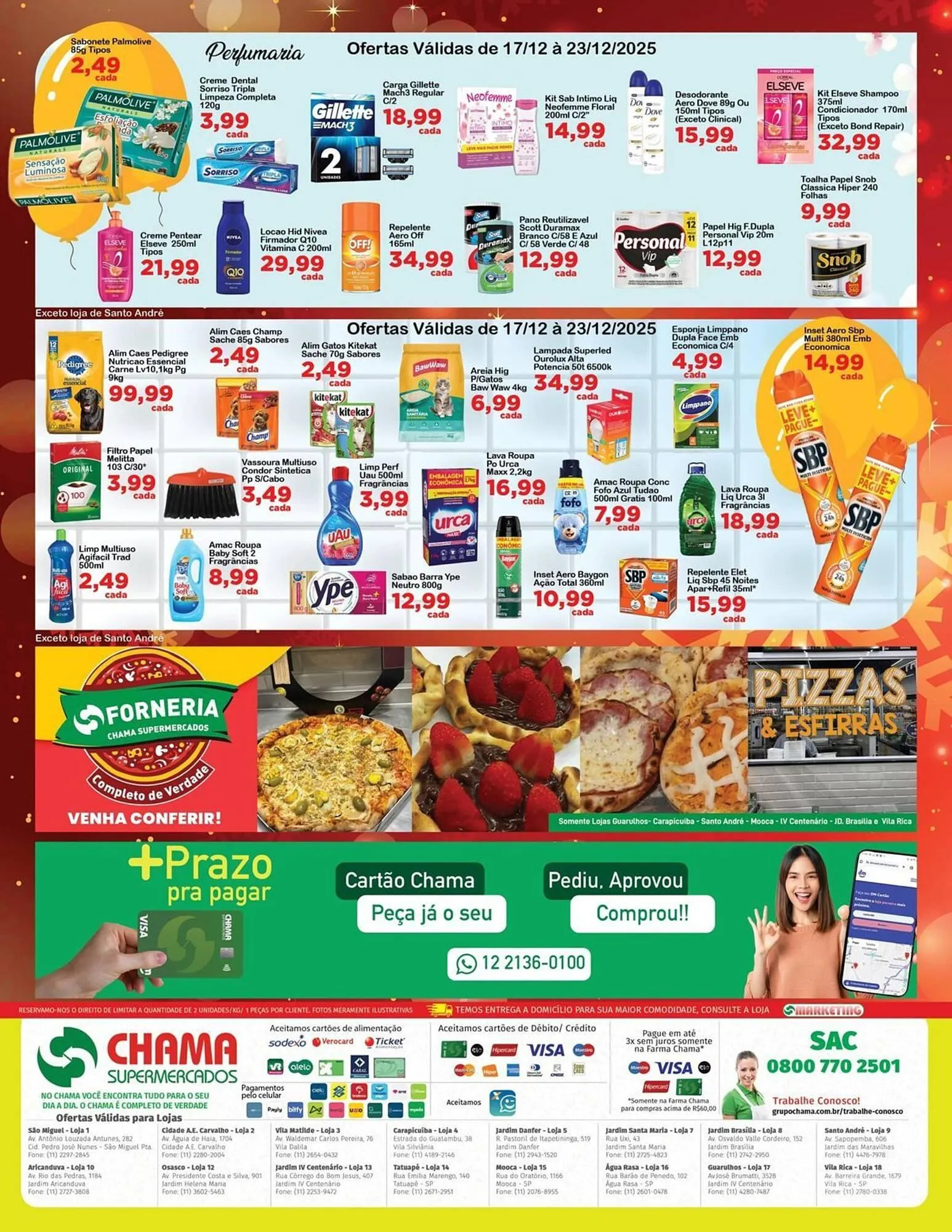Encarte de Catálogo Chama Supermercados 17 de dezembro até 23 de dezembro 2025 - Pagina 4