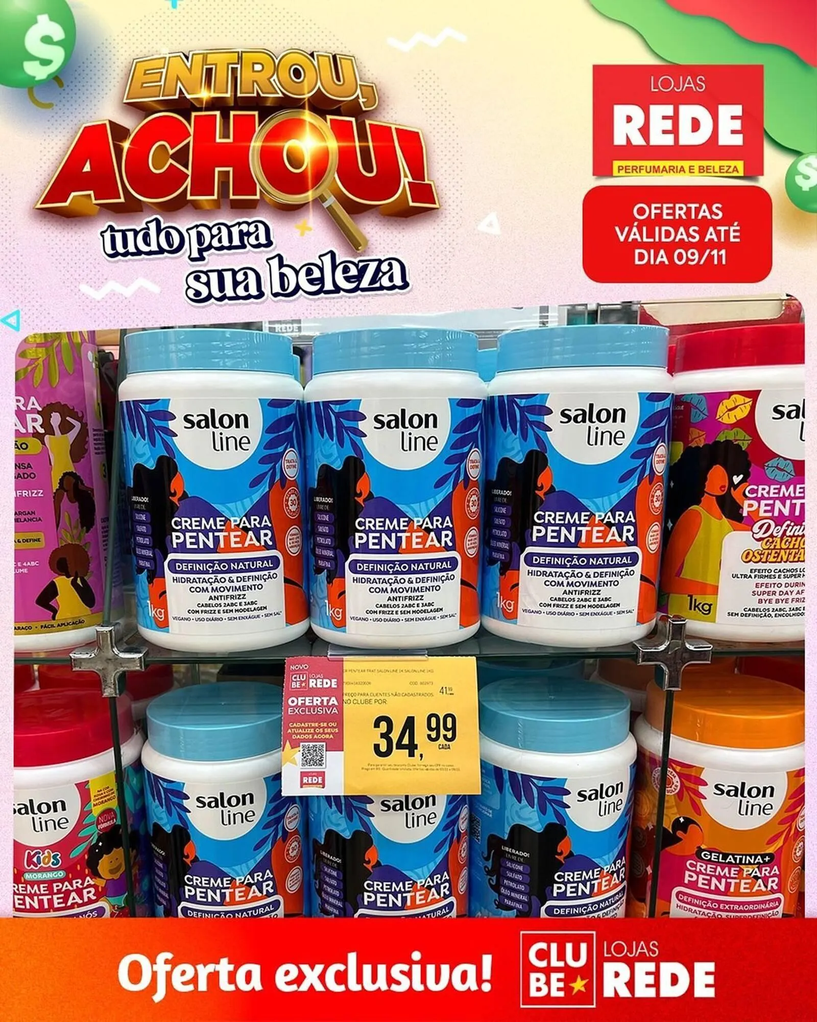 Encarte de Folheto Lojas Rede 5 de novembro até 9 de novembro 2025 - Pagina 1